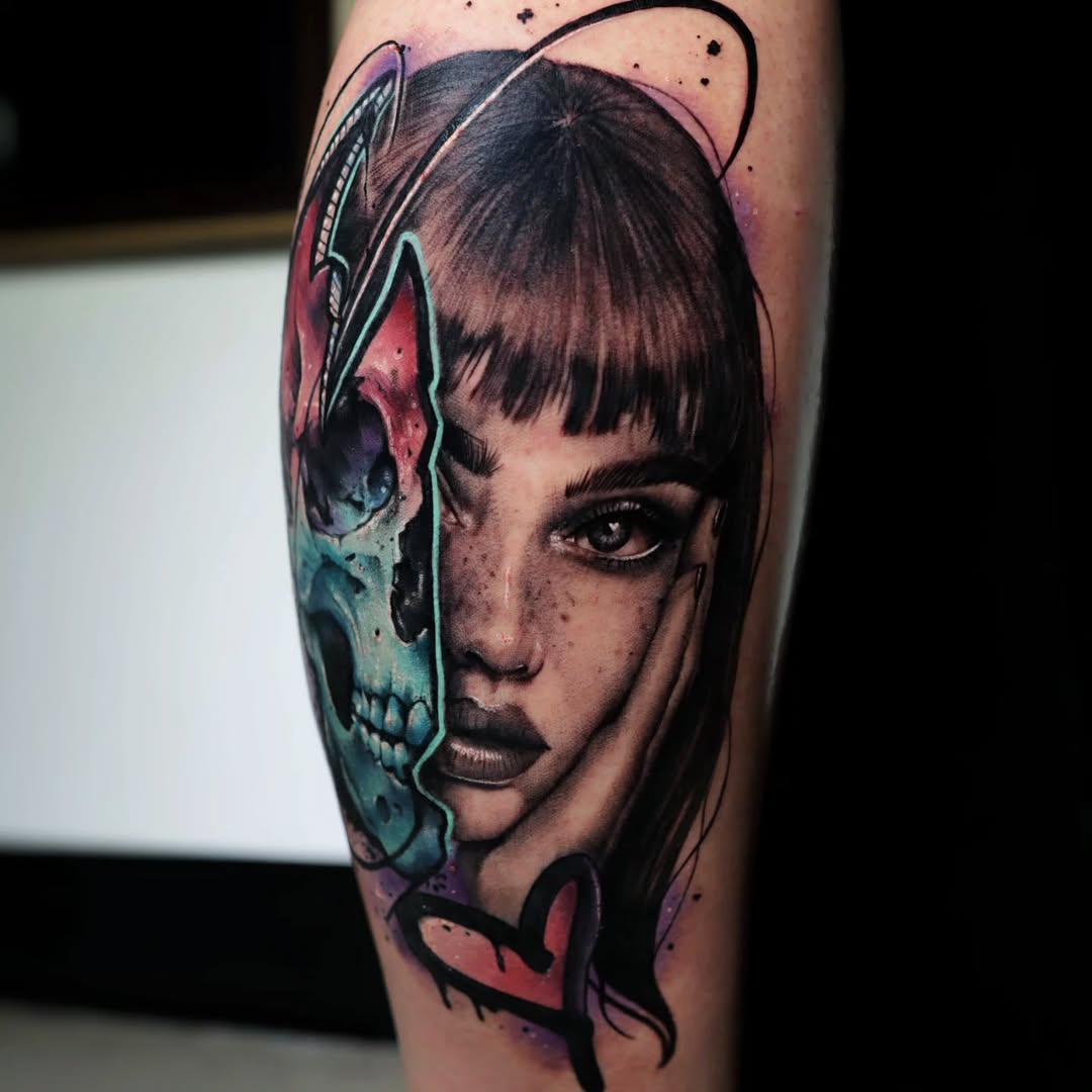 Tattoo by @victor_hatch_tattoos — realism, dark_realism