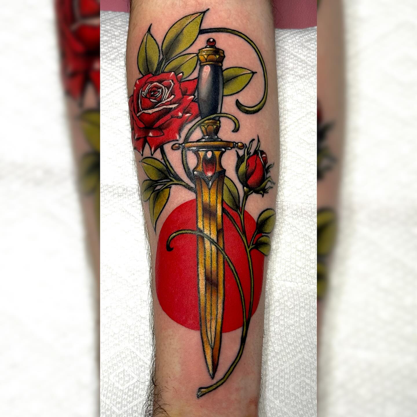 Tattoo by @gabipaigeee — american_traditional