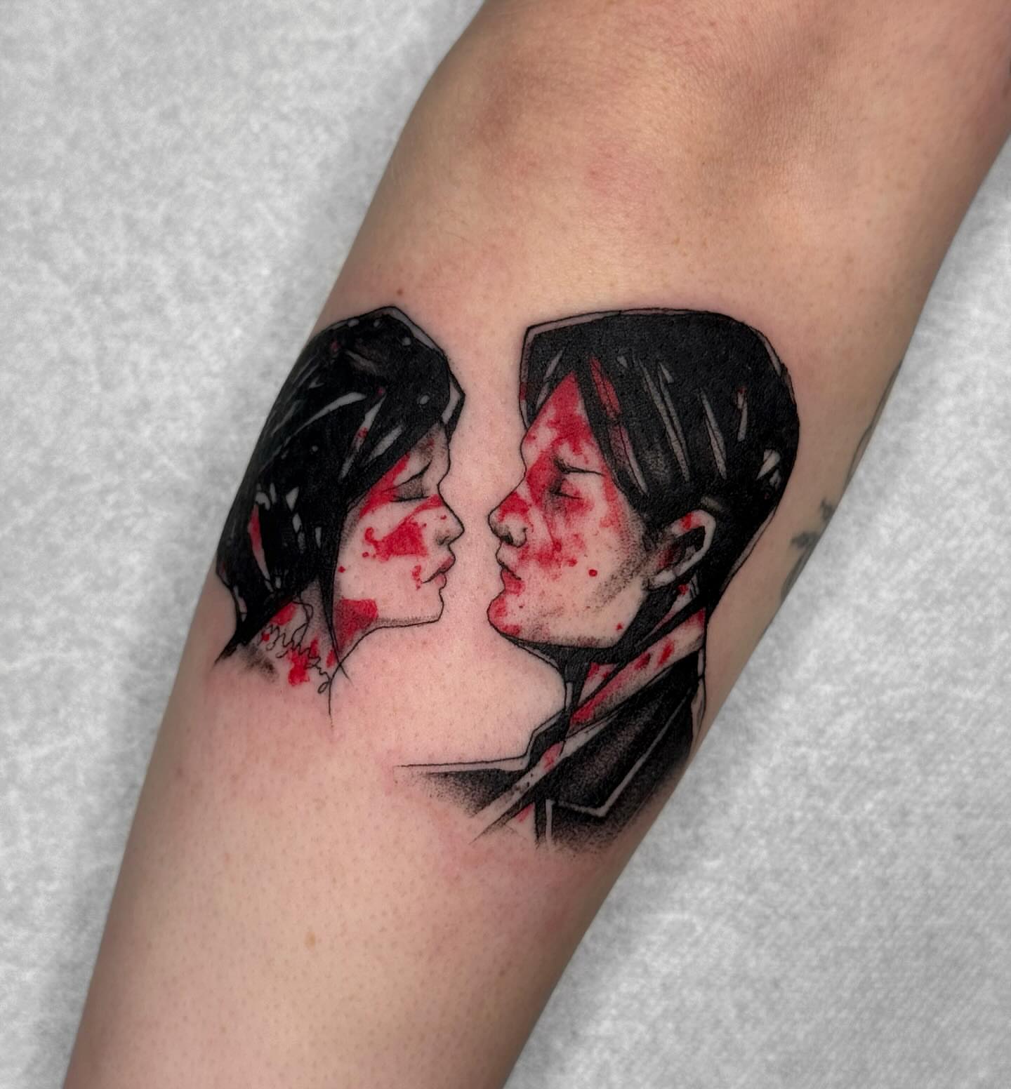 Tattoo by @kaylacancion — realism, dark_realism