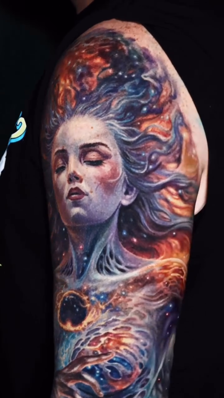 Tattoo work at Austin Tattoo Invitational 2026