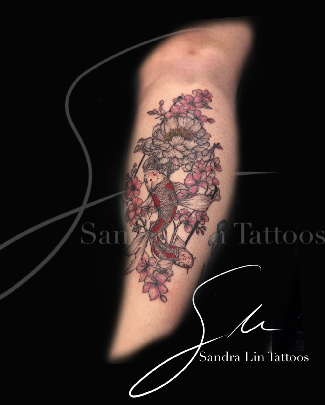 Tattoo by @_sandralintattoos — japanese_irezumi, realism