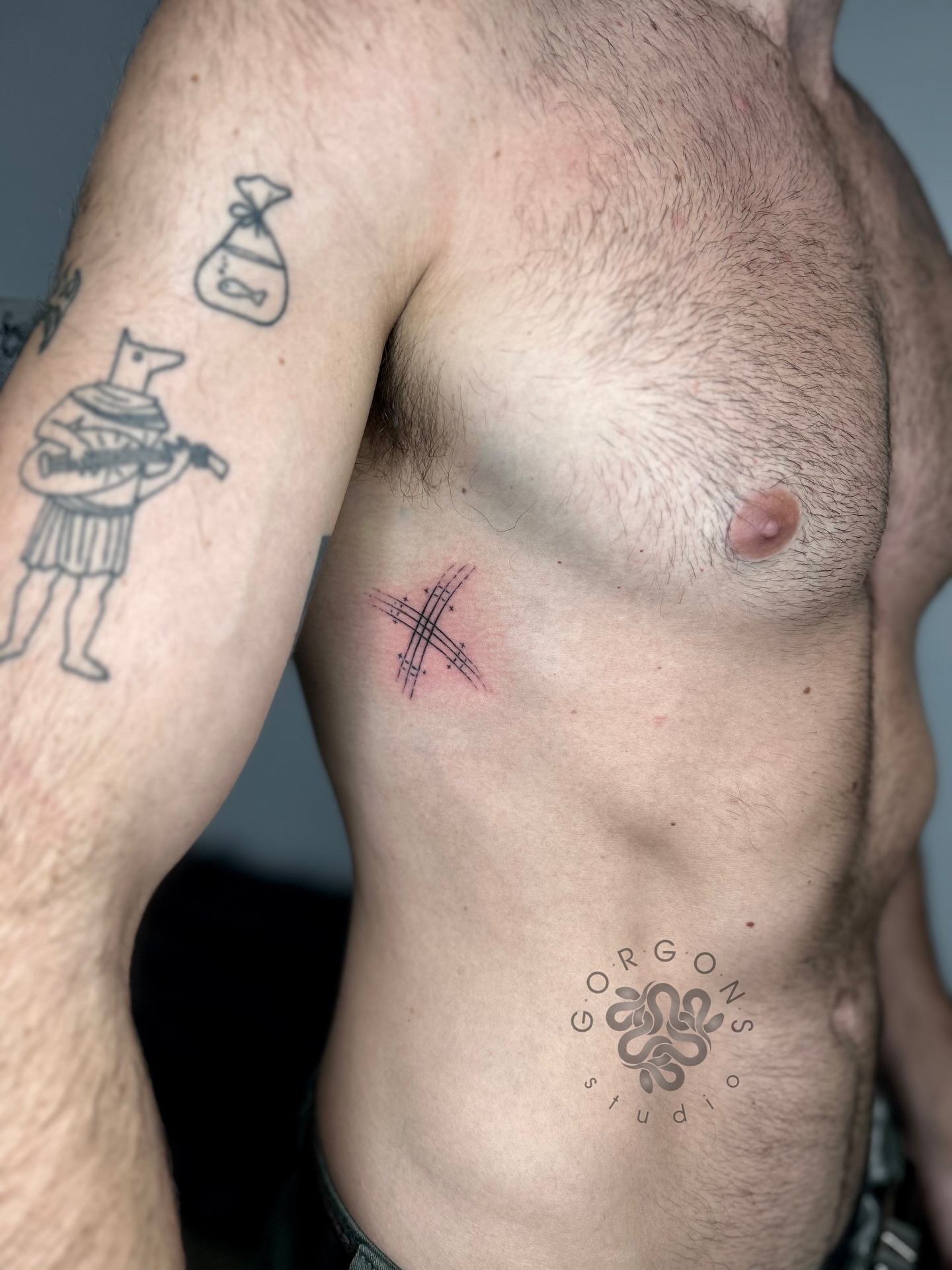 Tattoo by @tygydyk.tattoo — black_and_grey