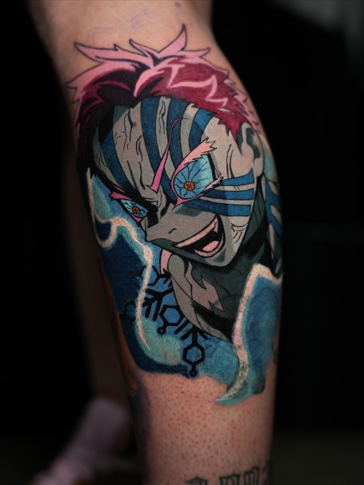 Anime character anime tattoo on the forearm by ⚜️Dub Aizpurua⚜️