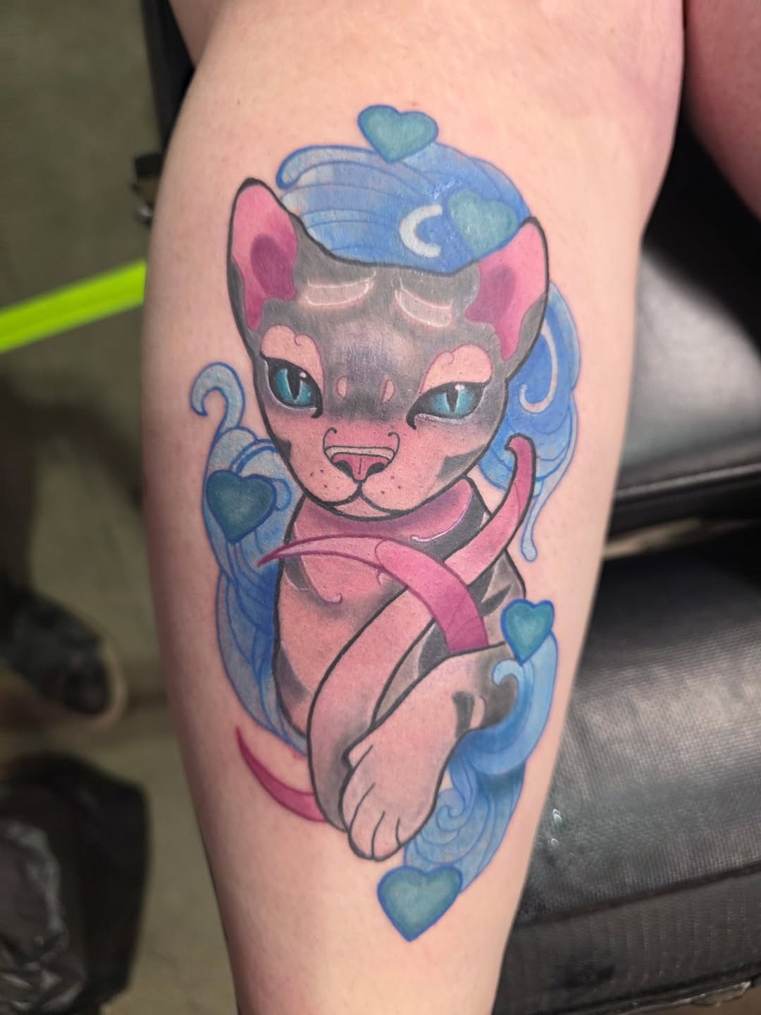 Tattoo by @bonesybettystattoos — new_school, anime