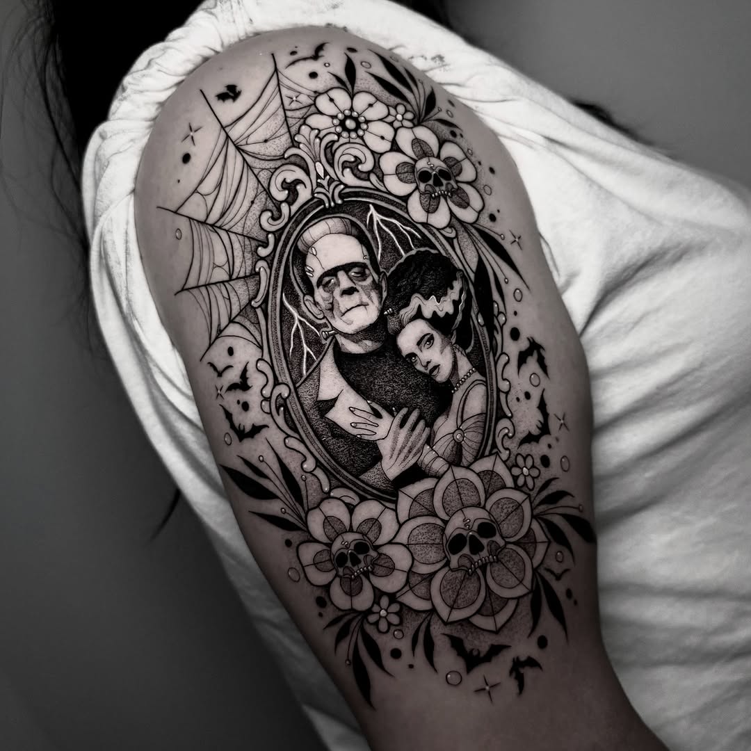 Tattoo by @vonntattoos — black_and_grey, realism
