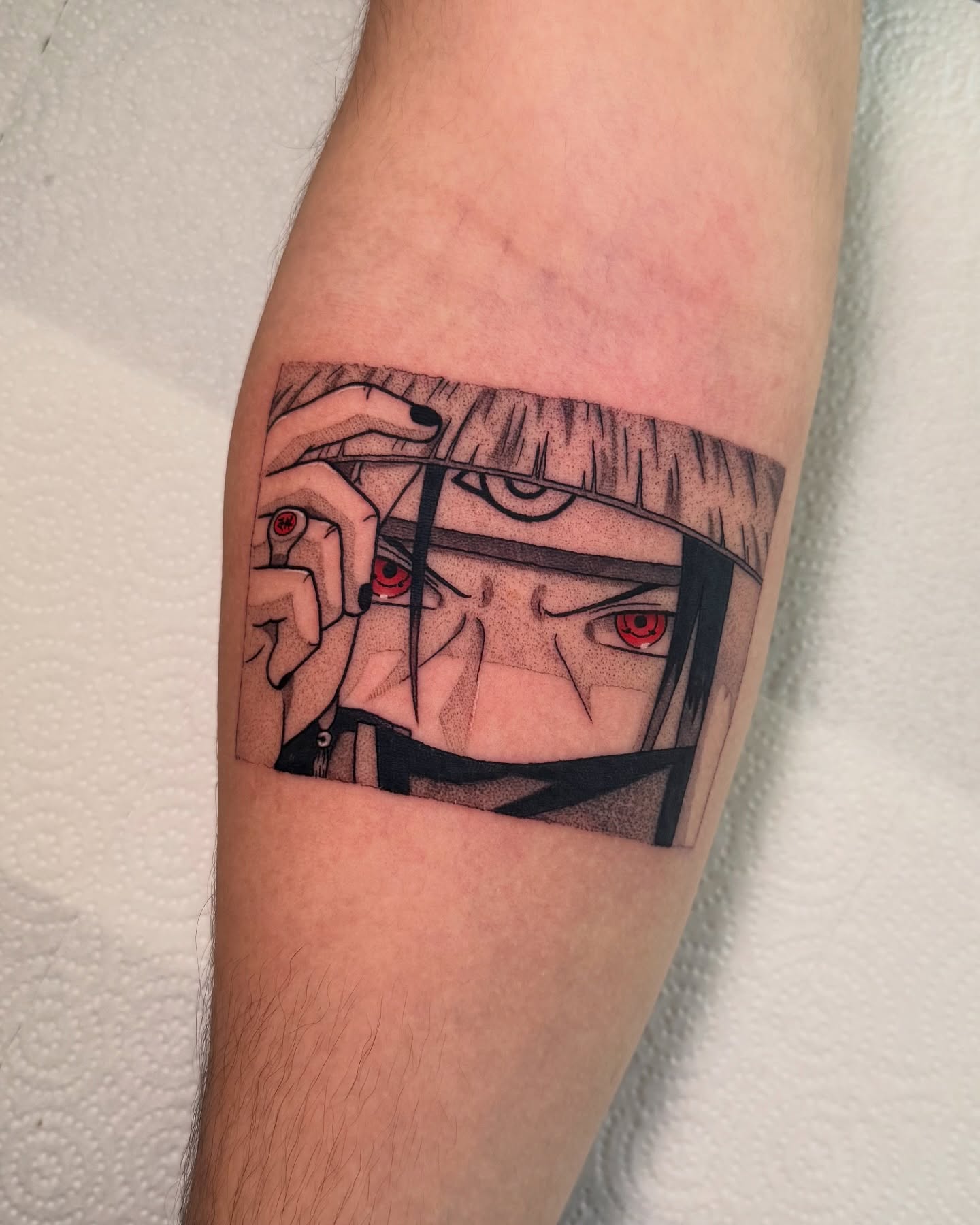 Tattoo by @create.inks — anime