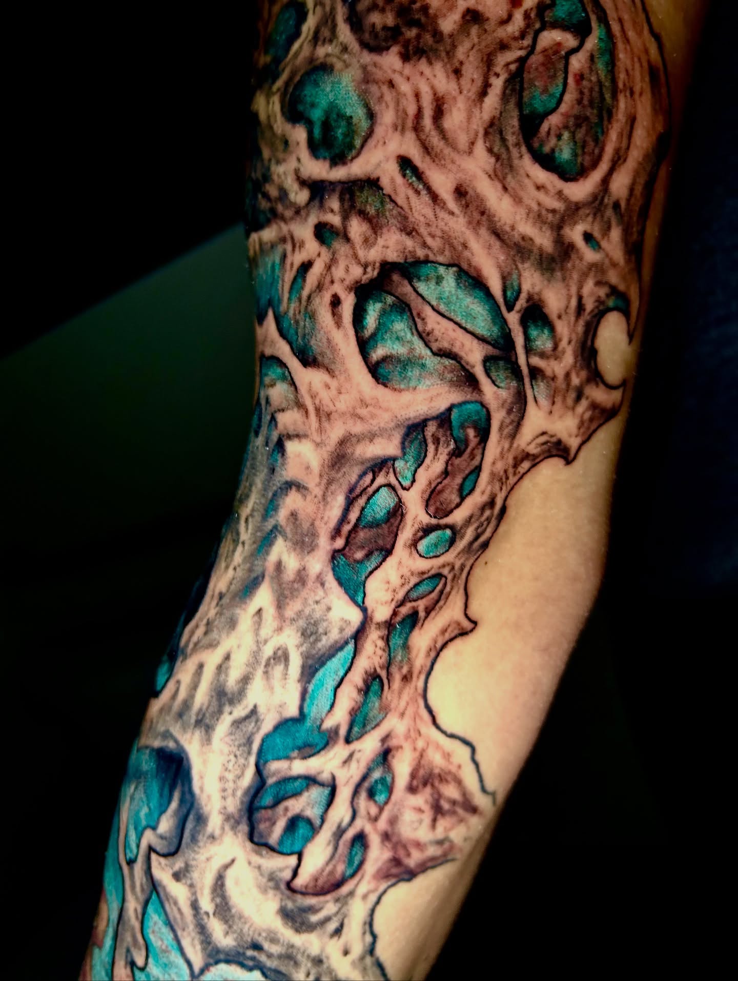 Tattoo by @austin_megallon — dotwork, realism