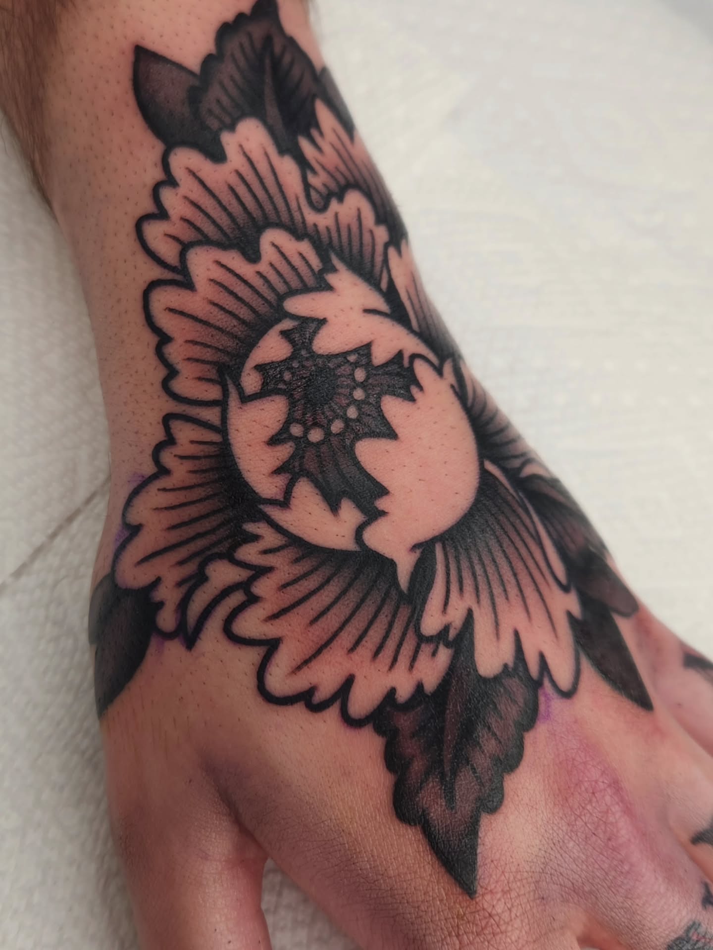 Tattoo by @thelittlestdirtbag — black_and_grey