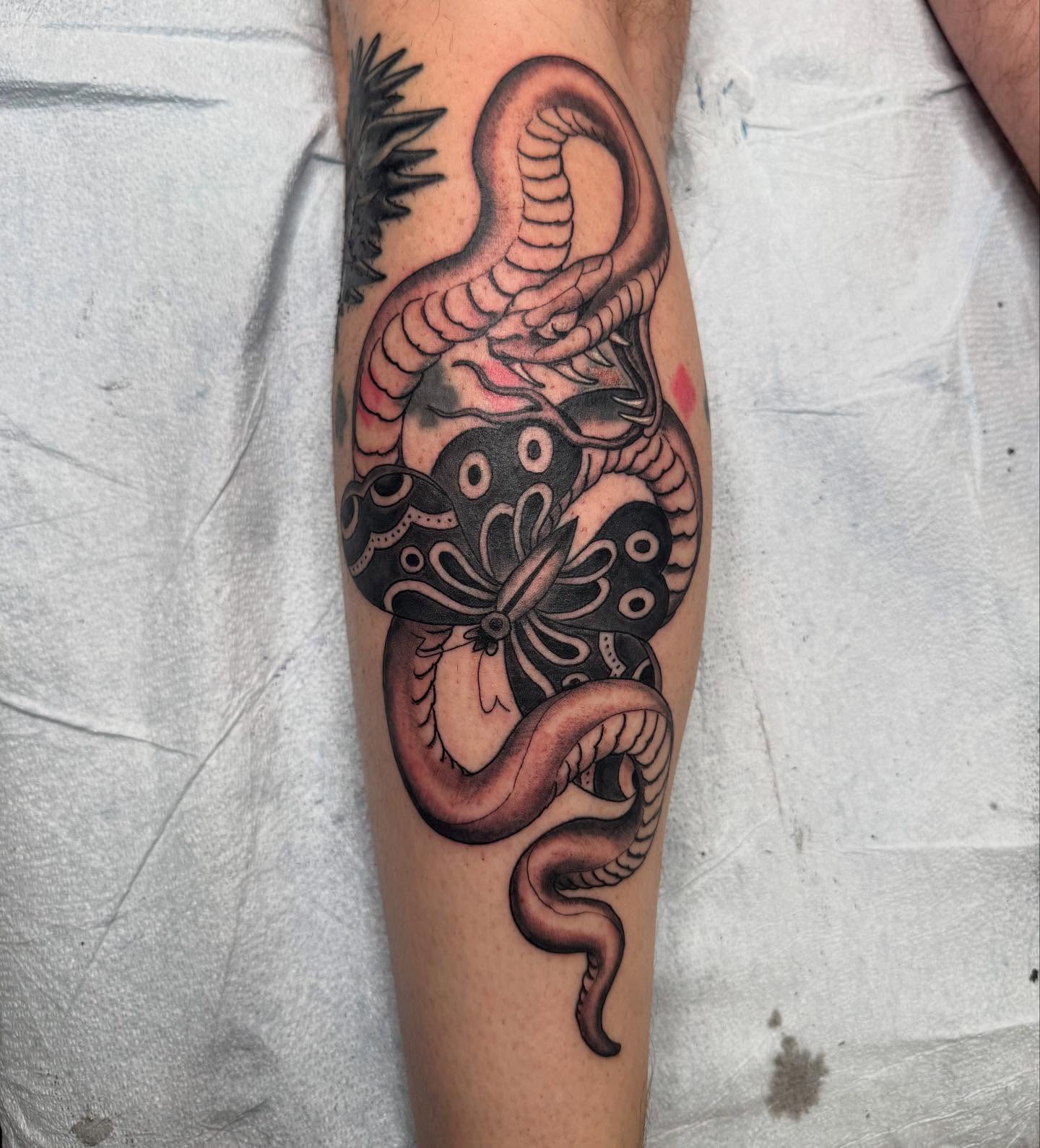 Tattoo by @shawndbarber — black_and_grey, realism