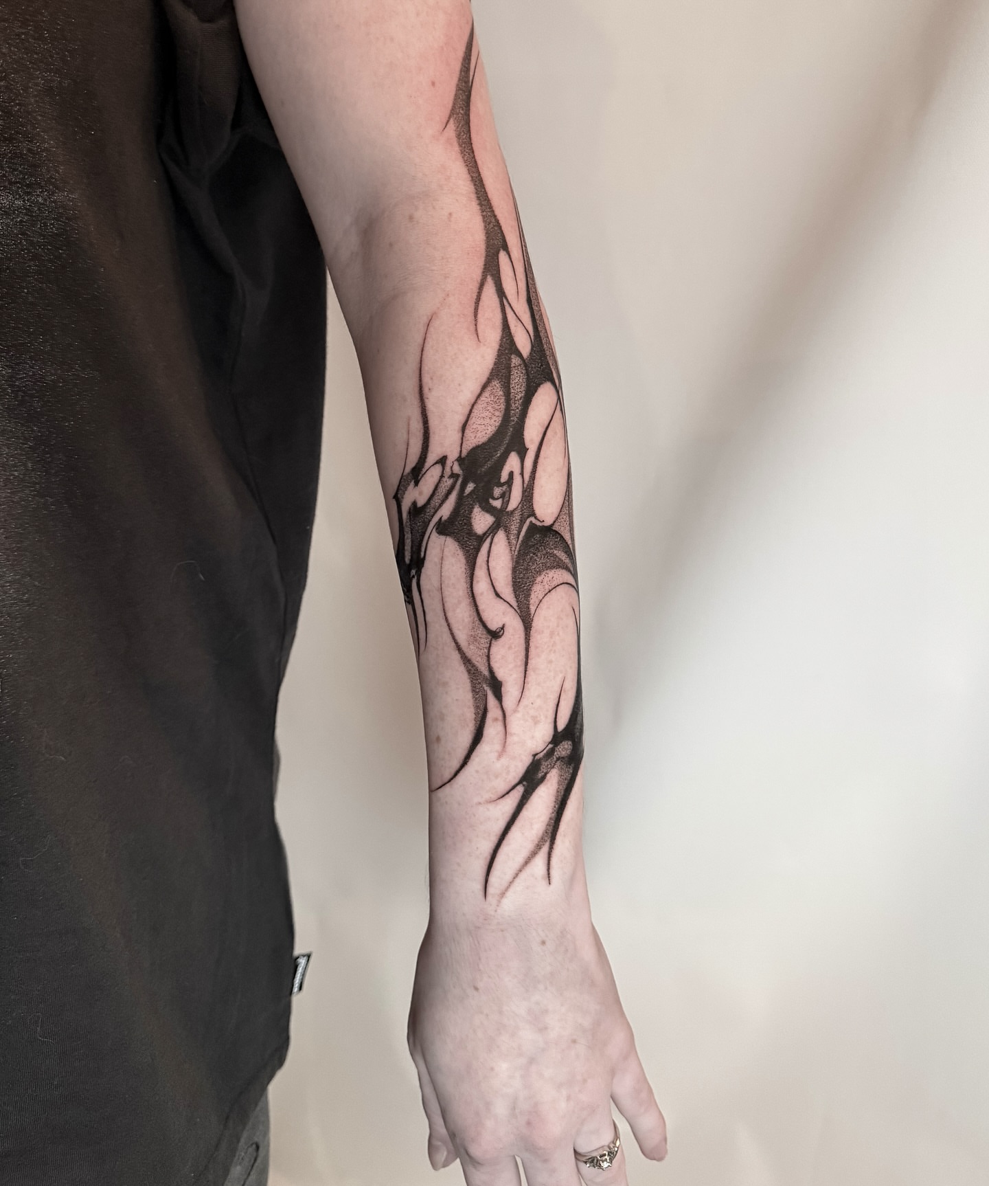 Tattoo by @strokin_dark — black_and_grey
