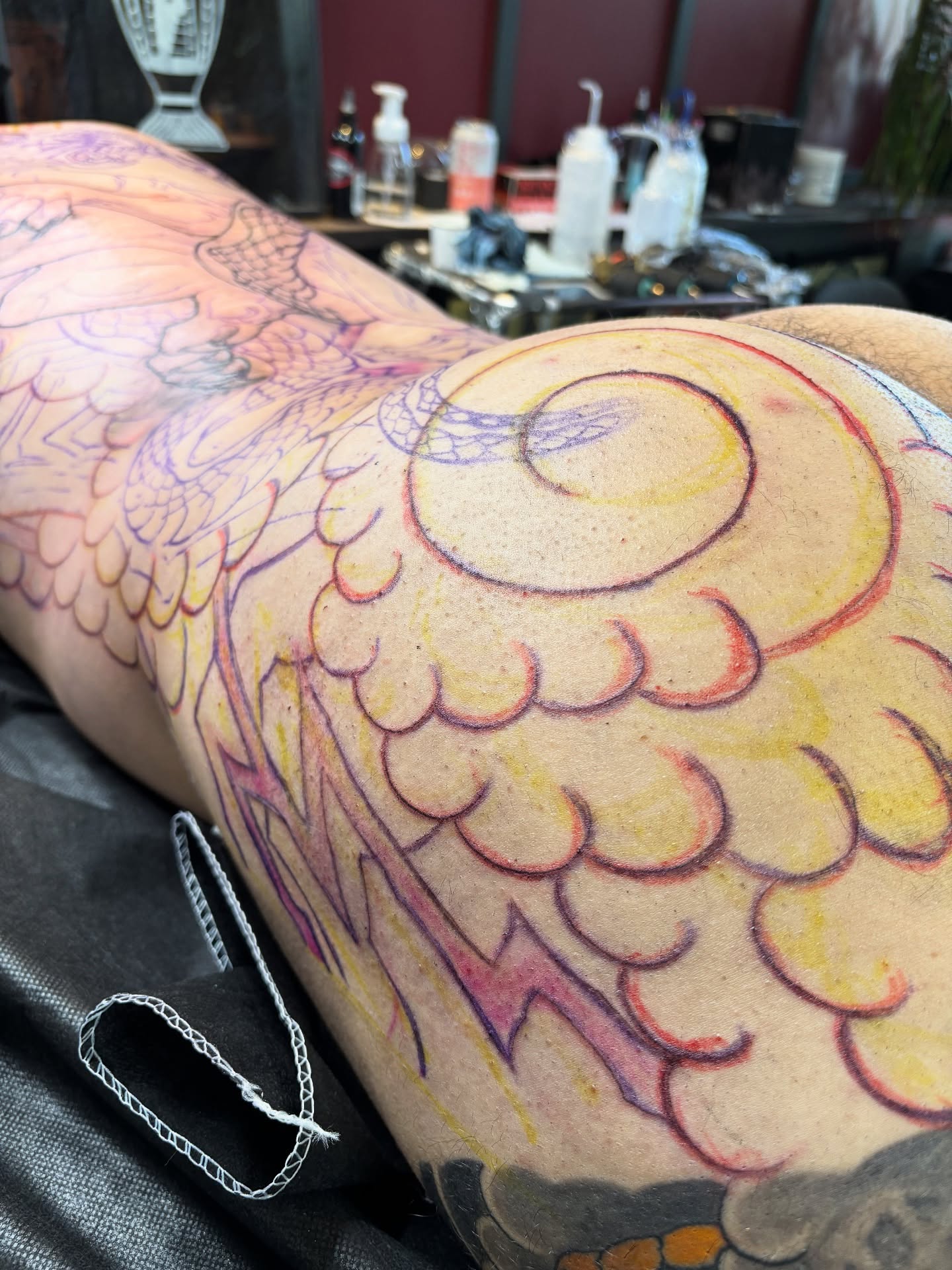Tattoo by @ajoynerart — japanese_irezumi