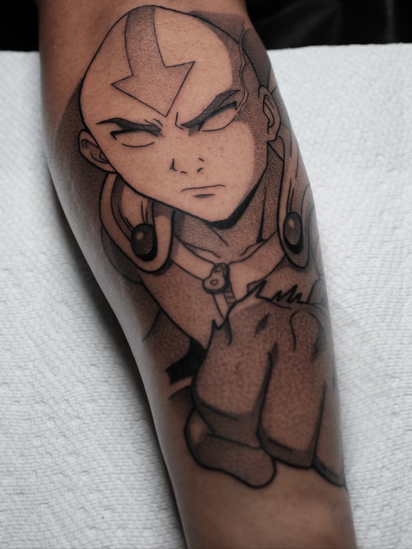 Tattoo by @yakir.tattooer — anime