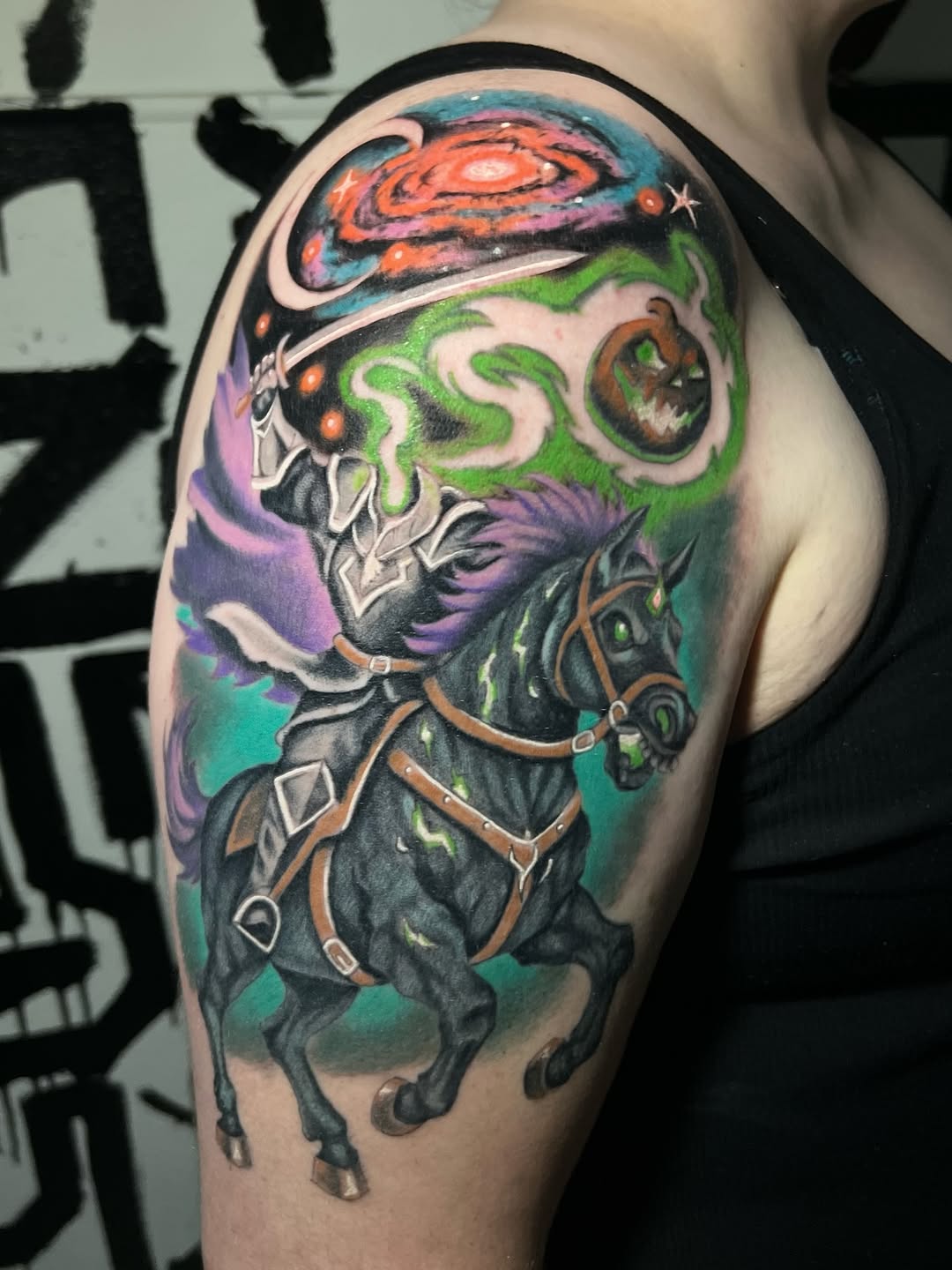 Tattoo by @demondrool — new_school, realism