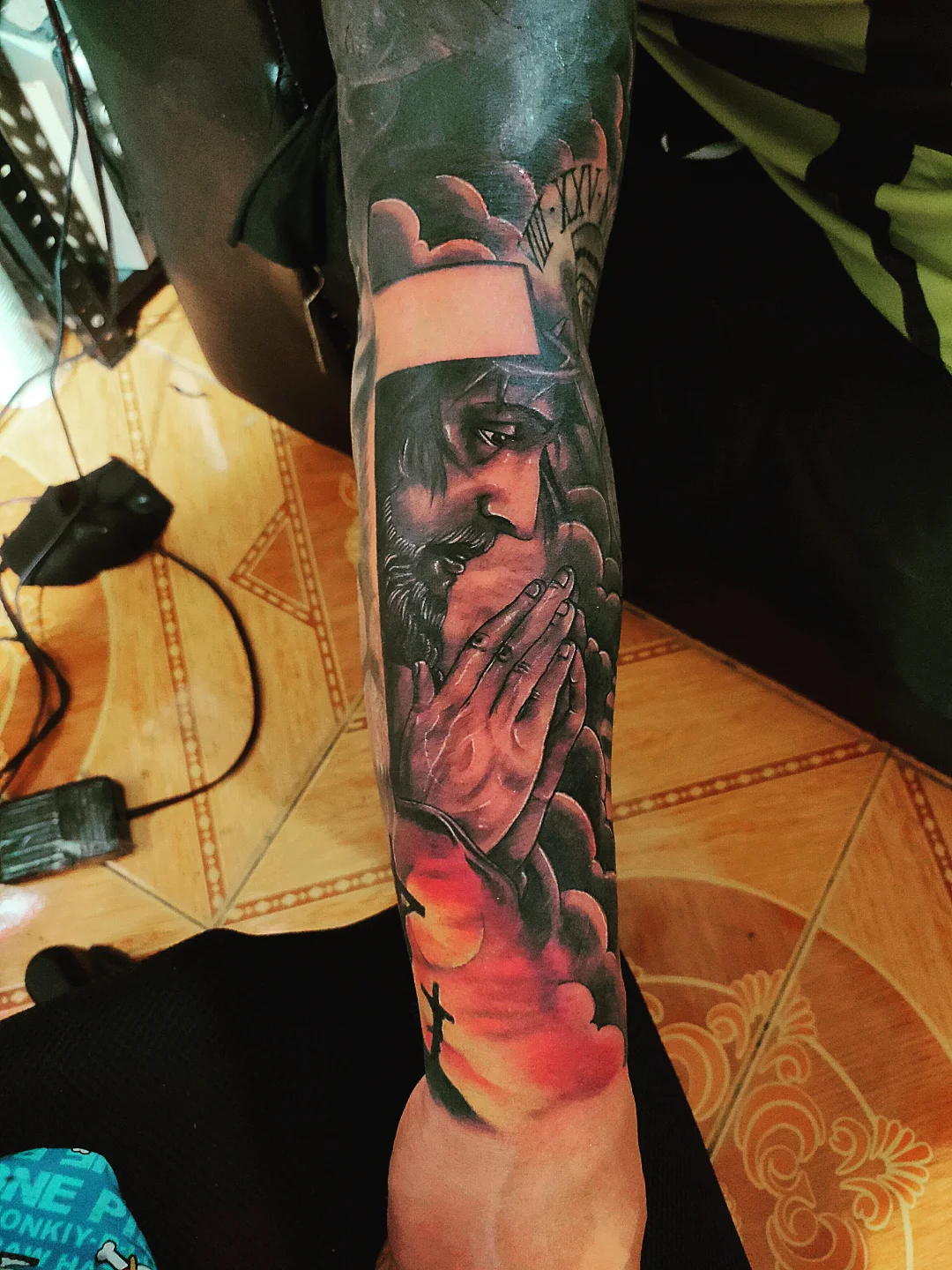 Tattoo by @r_a_tattoo — realism, dark_realism