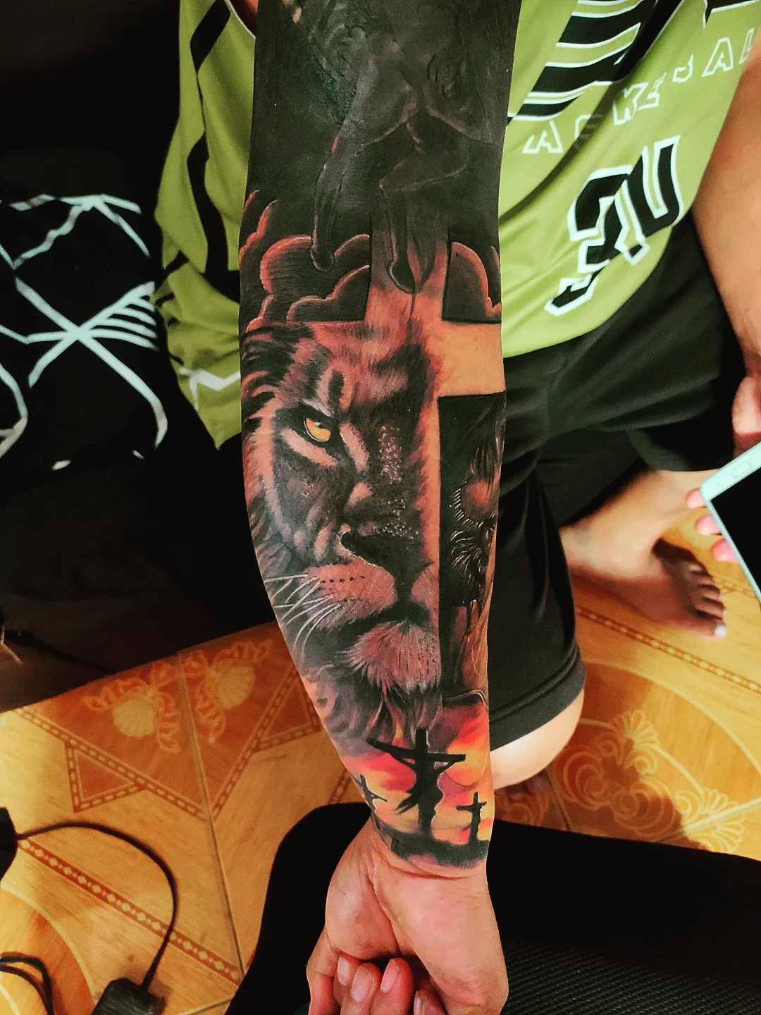 Tattoo by @r_a_tattoo — realism, dark_realism