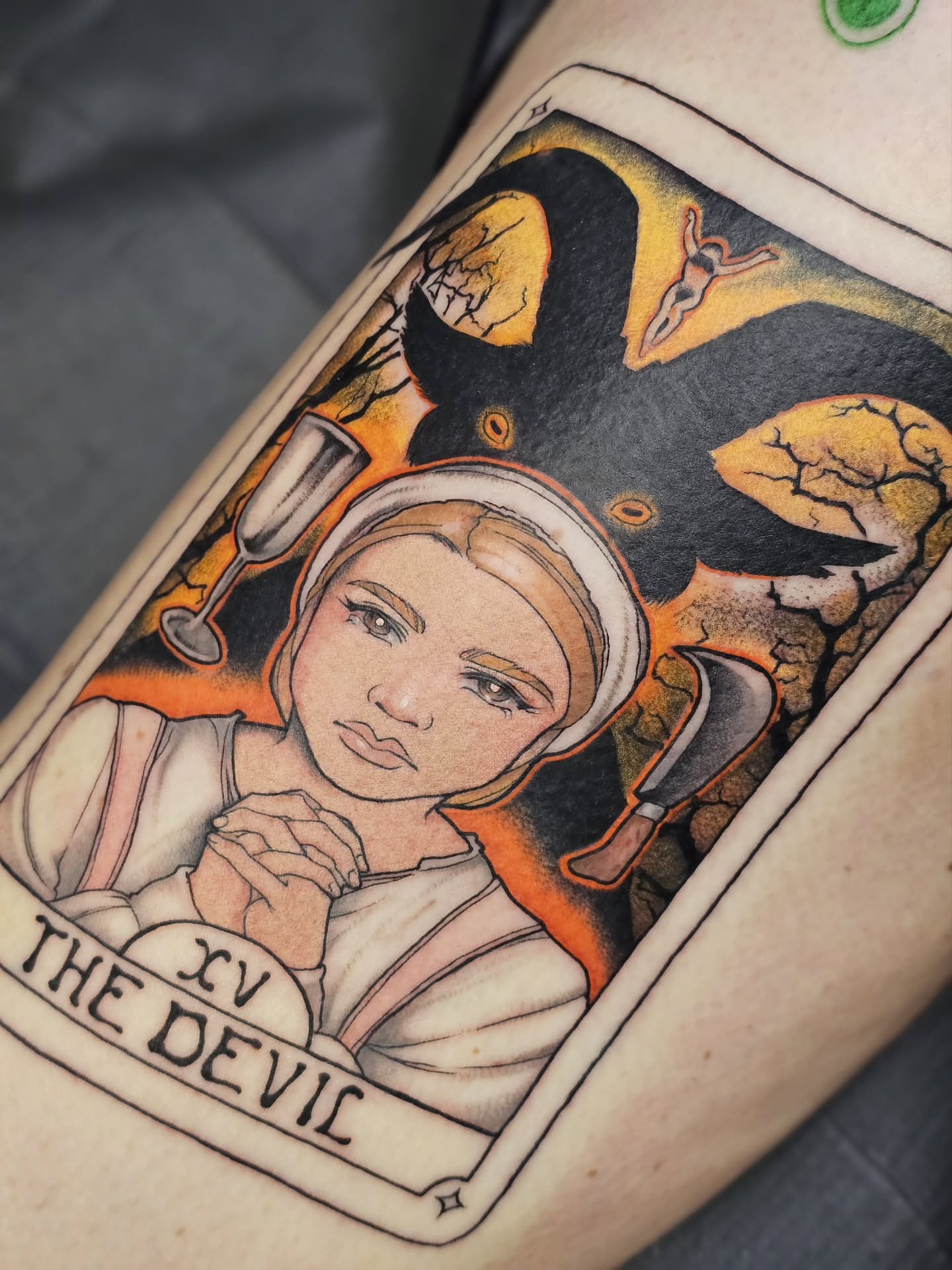 Tattoo by @tatoutofhell โ illustrative