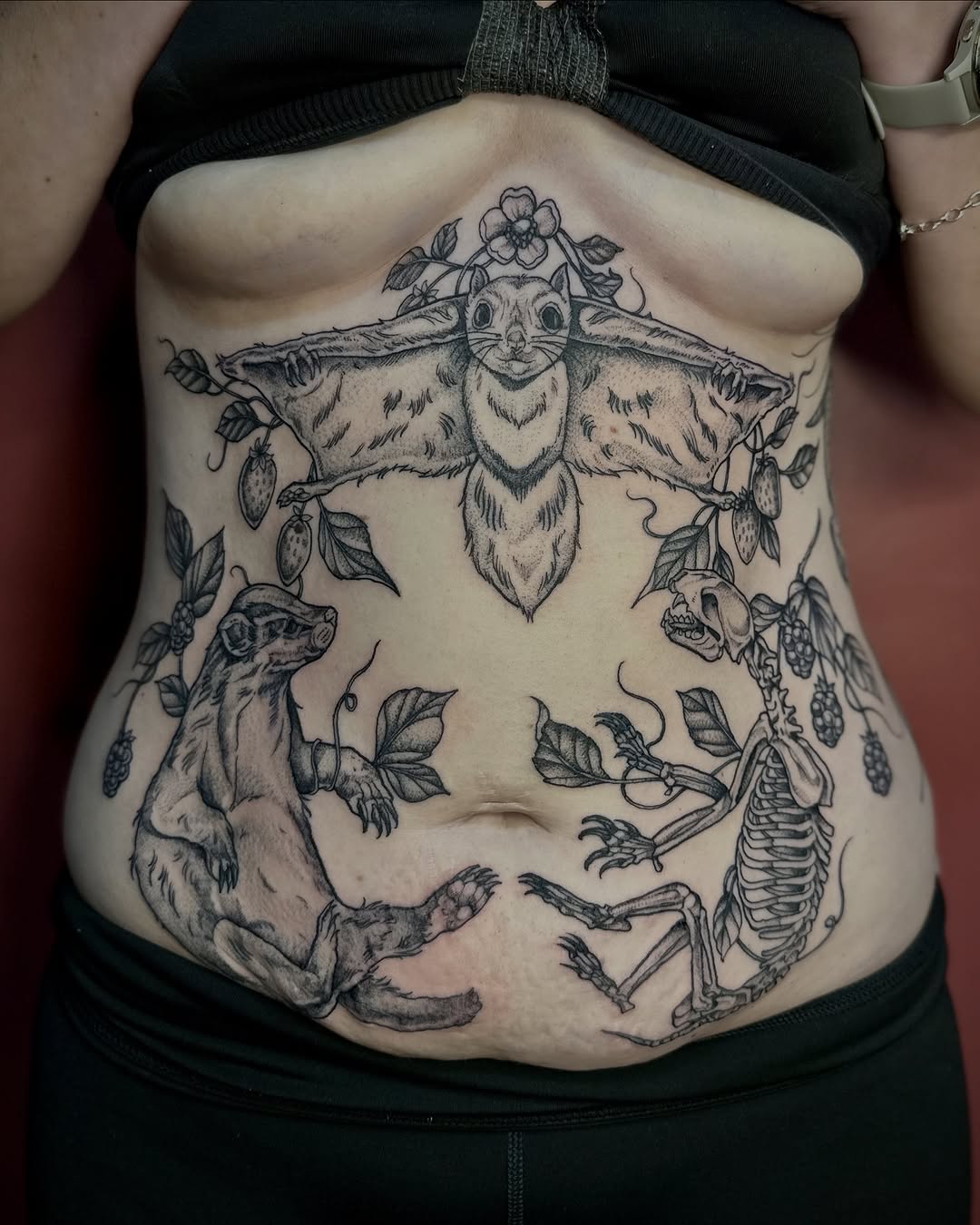 Tattoo by @racheltruskotattoos — realism, black_and_grey