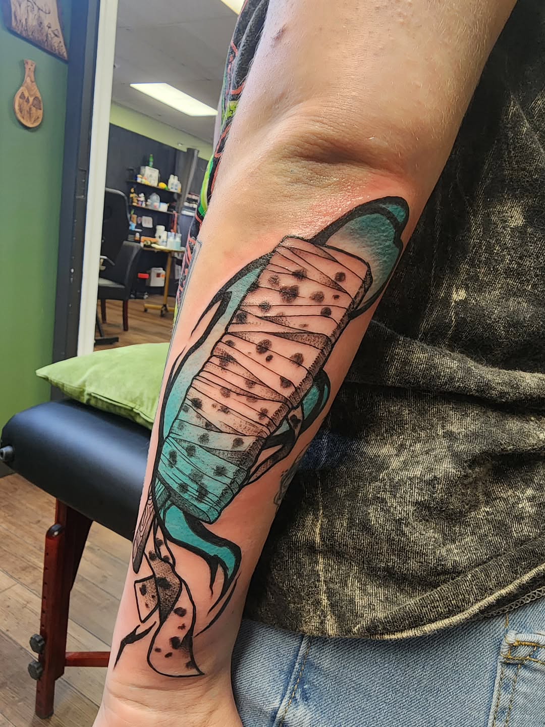 Tattoo by @tatts_by_tasha — dotwork