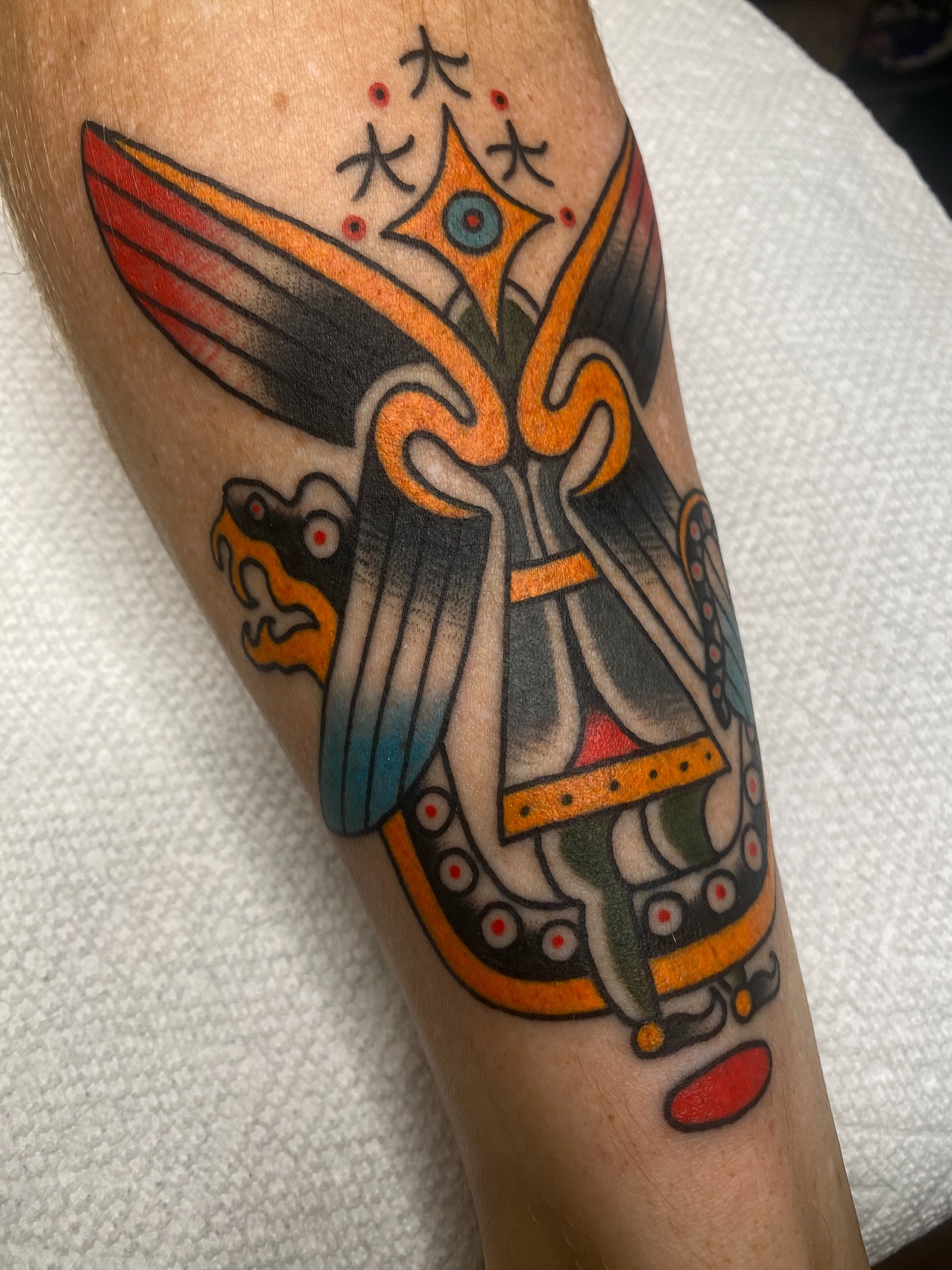 Tattoo by @seektheroots — american_traditional
