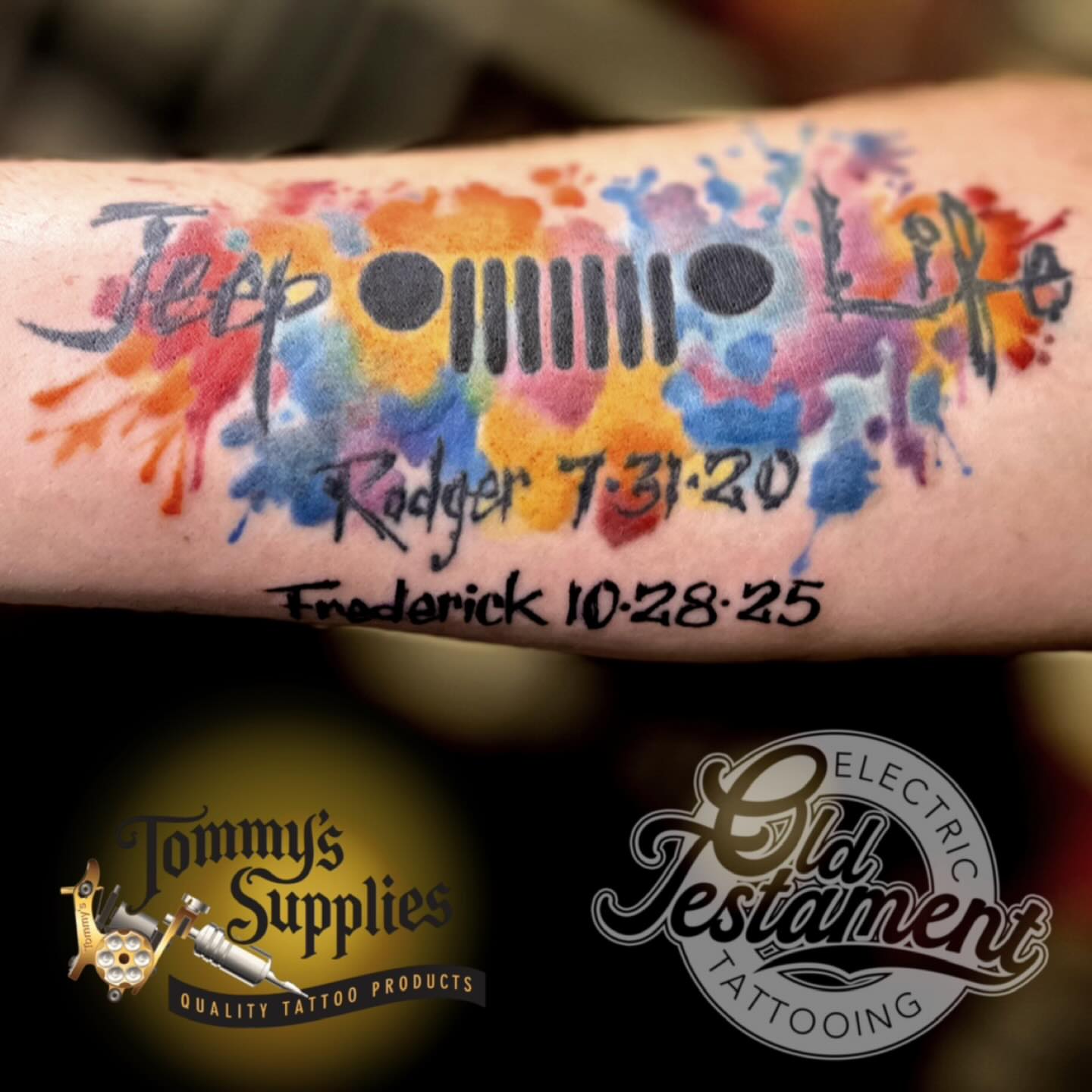 Tattoo by @eddieshawtattoos — watercolor
