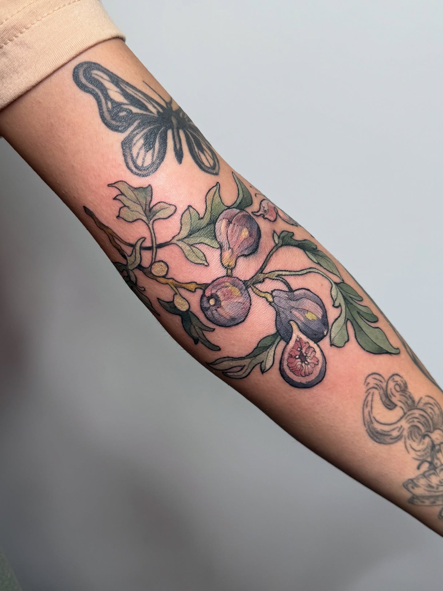 Tattoo by @scaledxwingstattoo โ realism, dotwork