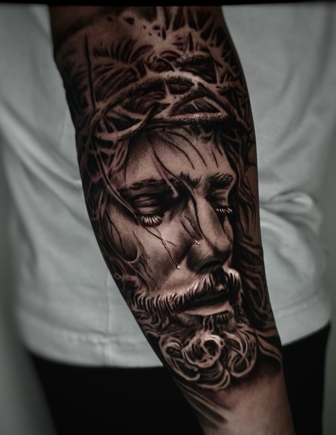 Tattoo by @diegoaravenatatuajes — realism, black_and_grey