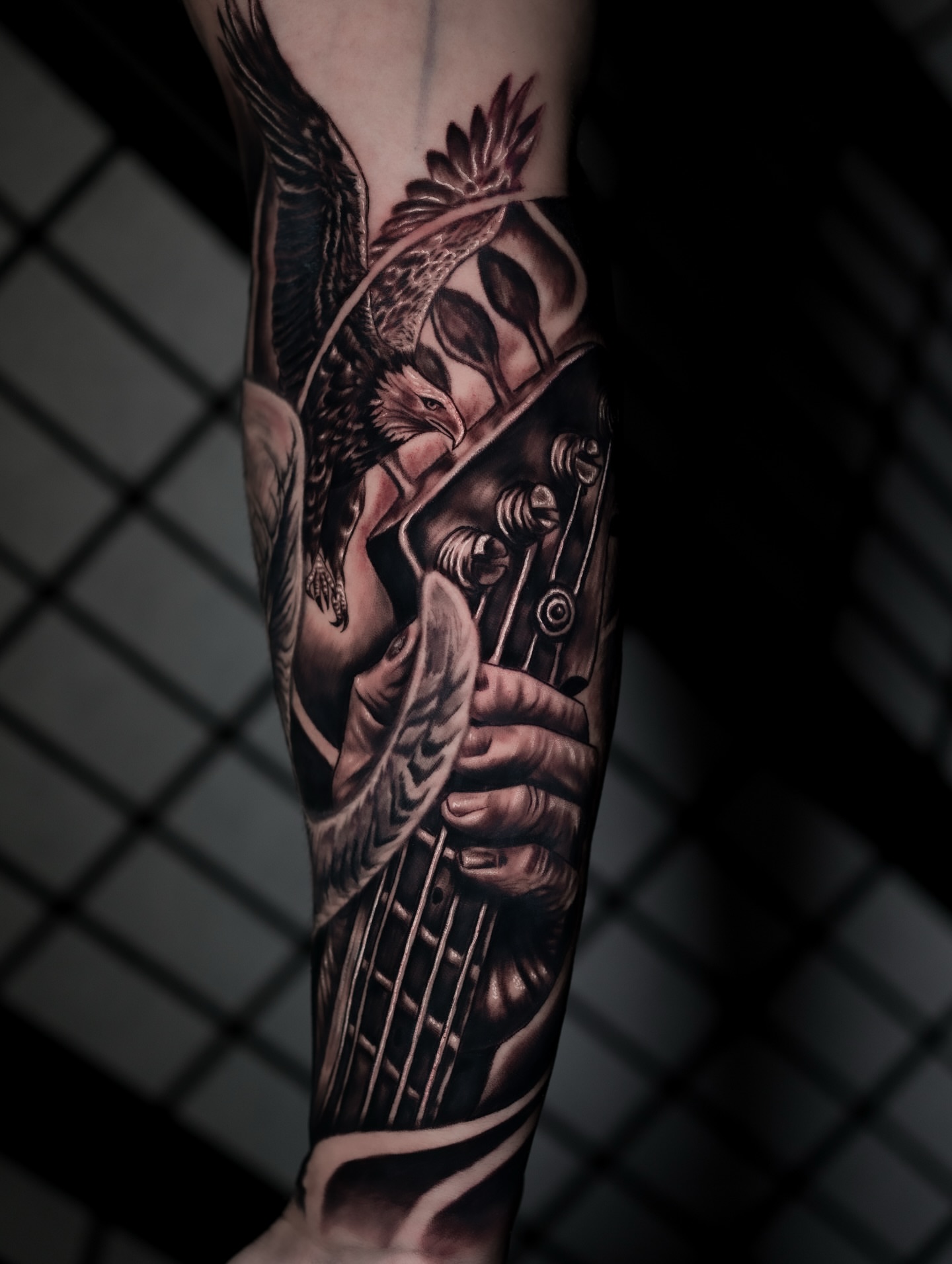 Tattoo by @juan_arias_art — black_and_grey, realism