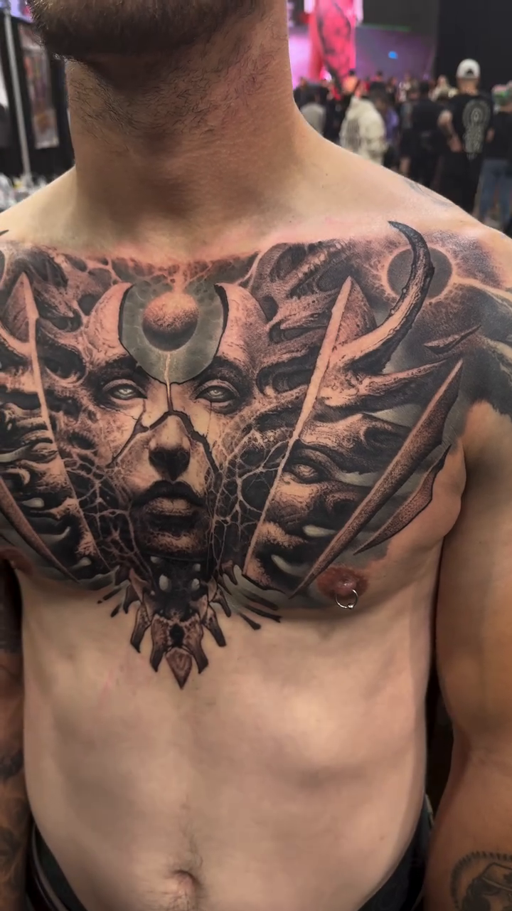Tattoo work at Austin Tattoo Invitational 2026