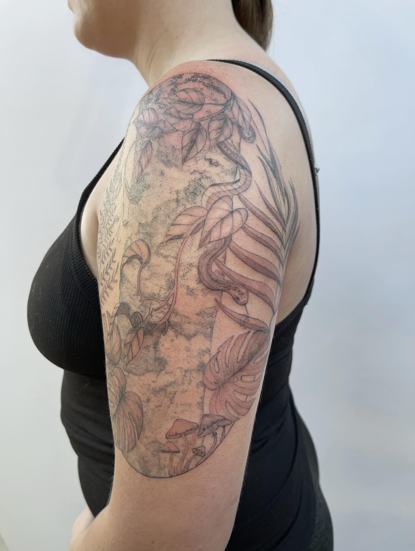 Tattoo by @inked.by_kloey — black_and_grey, realism
