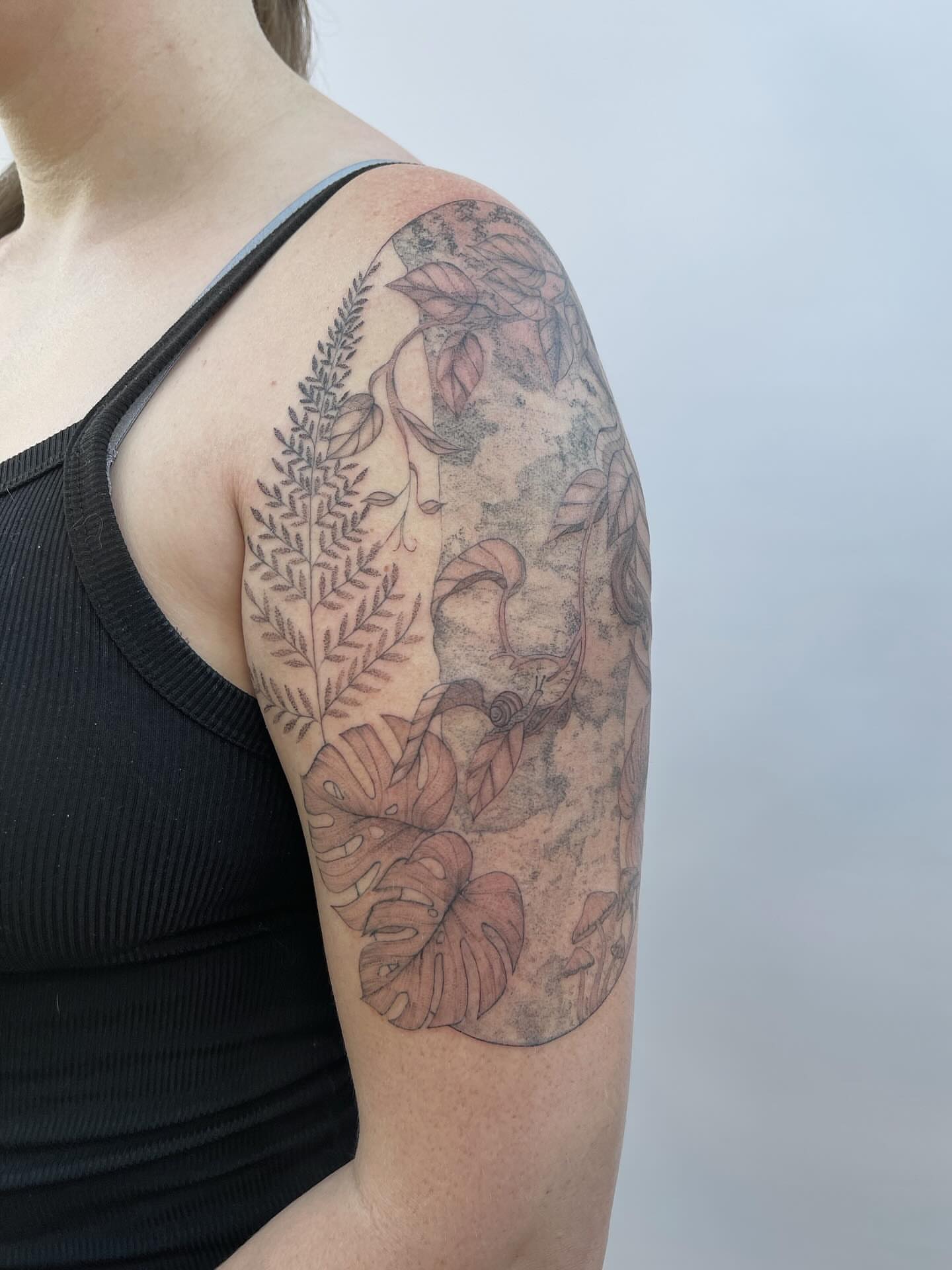 Tattoo by @inked.by_kloey — black_and_grey