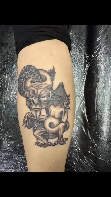 Tattoo by @damian_james_tattoo — japanese_irezumi, black_and_grey