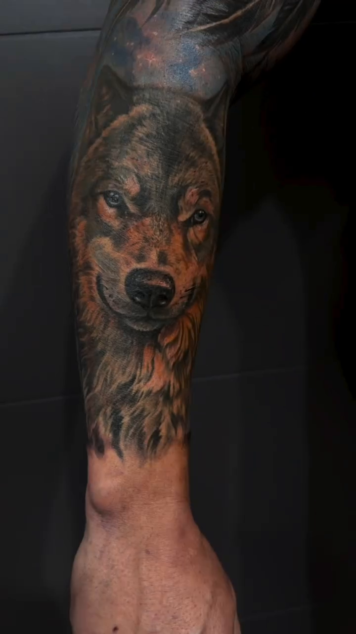 Tattoo by @tokarev_igor_tattoo — realism, black_and_grey