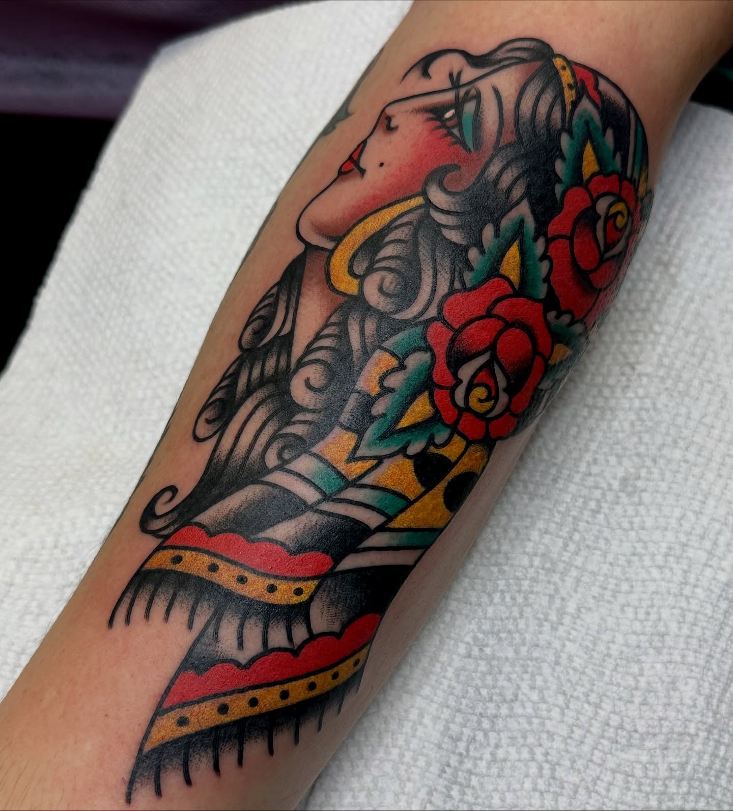 Tattoo by @bonhommetattoo — american_traditional