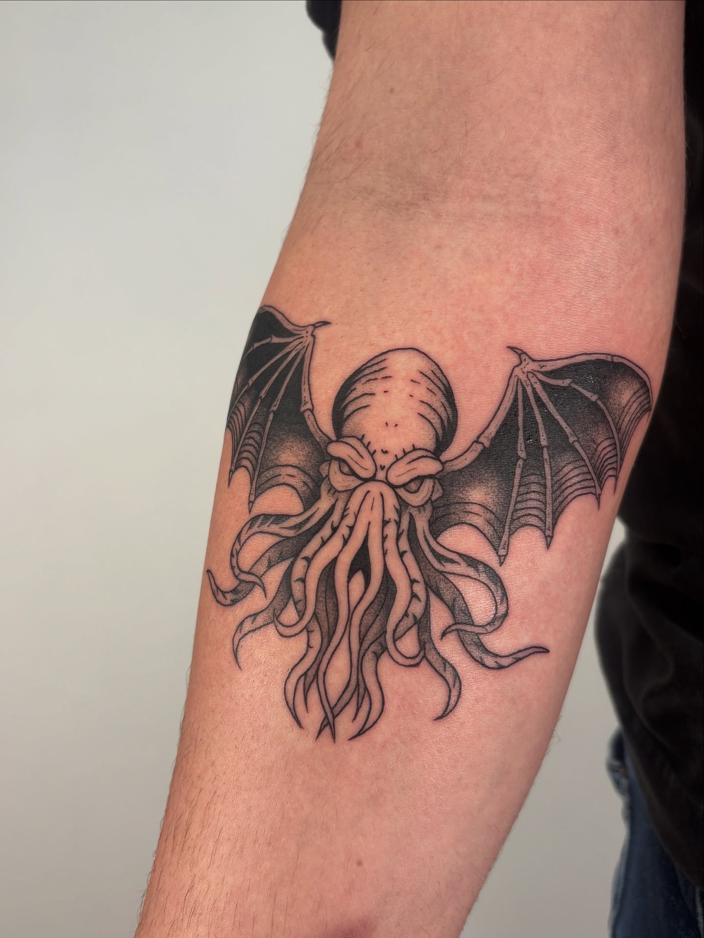 Tattoo by @sterlingstattoos — black_and_grey