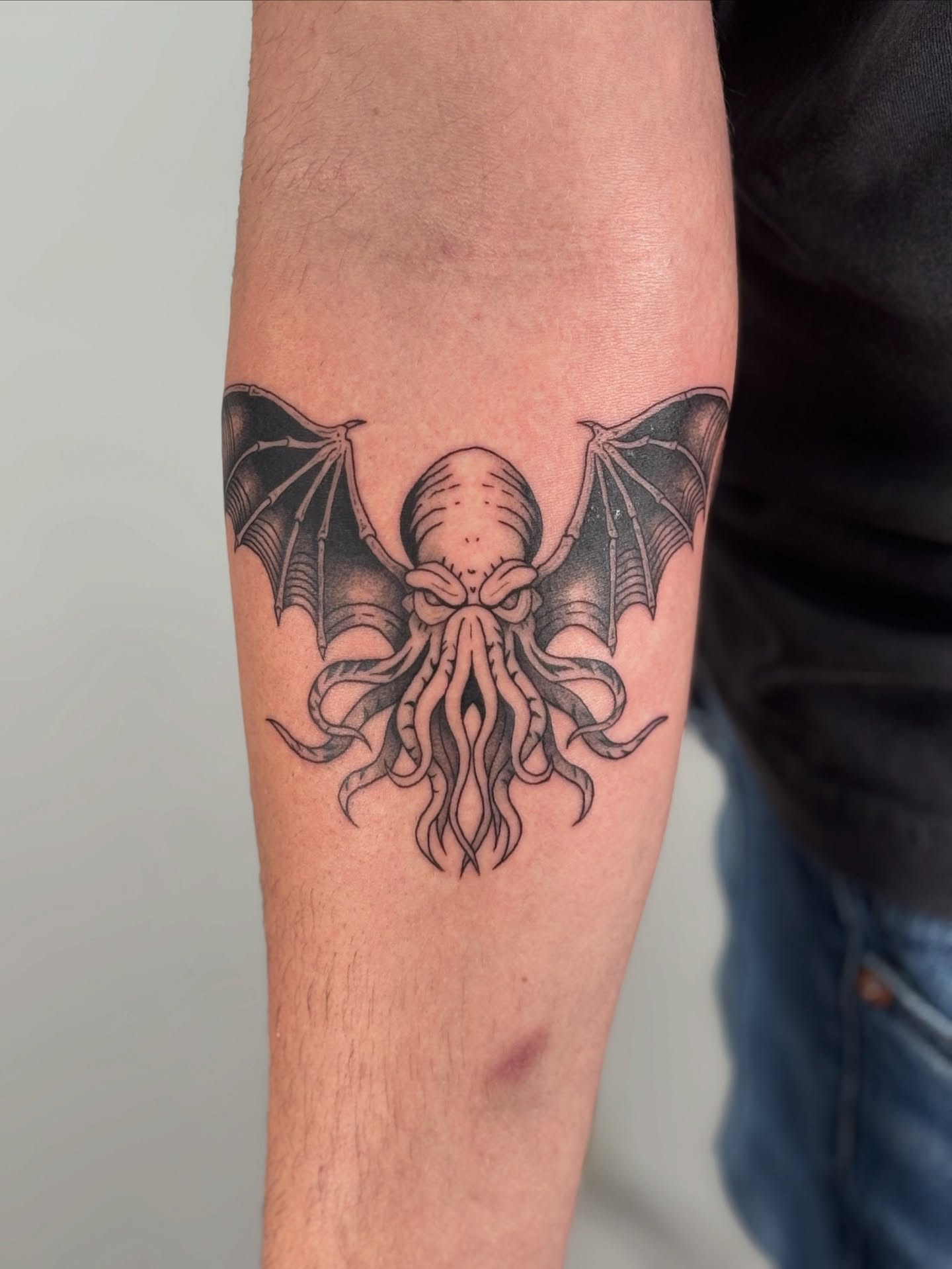 Tattoo by @sterlingstattoos — black_and_grey
