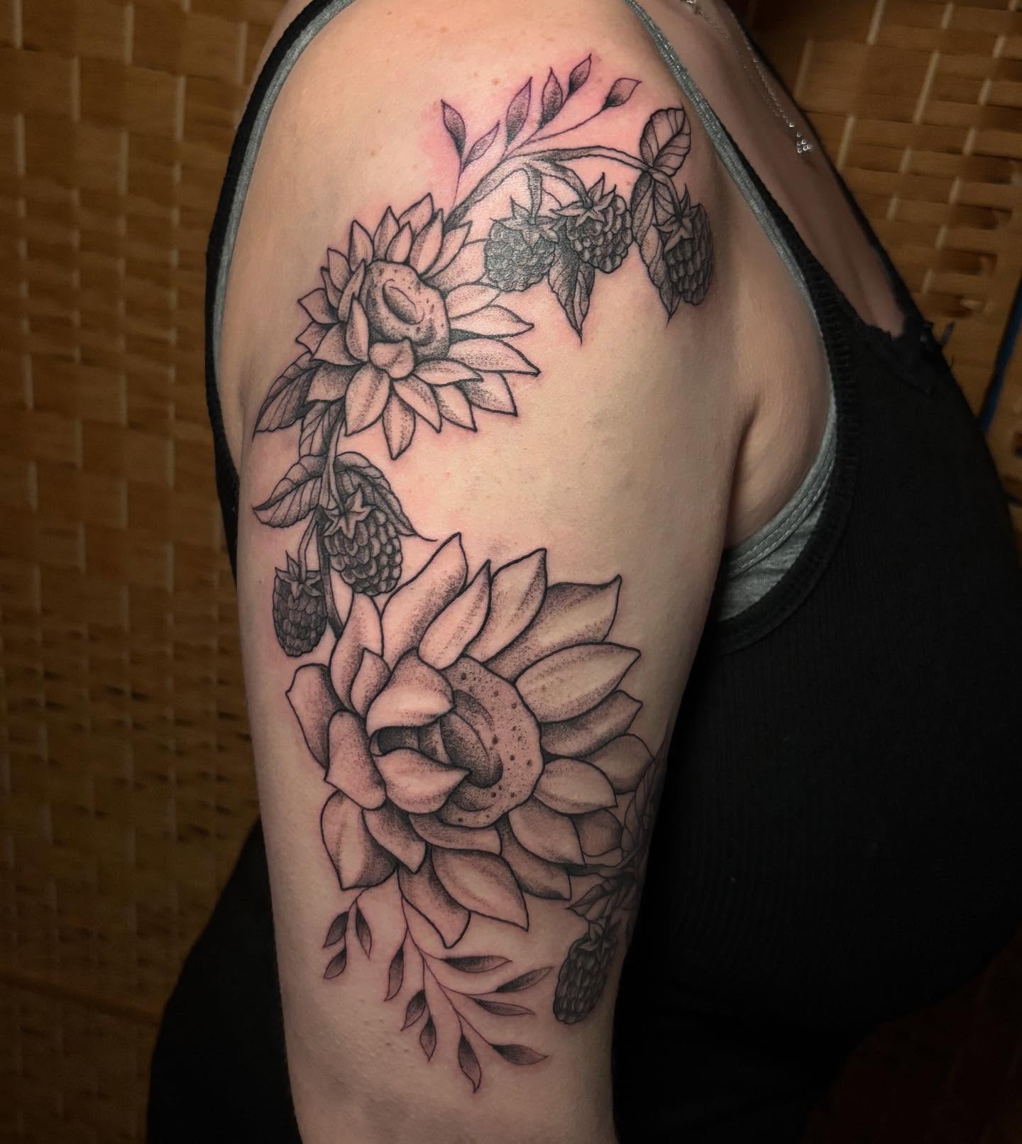 Tattoo by @jdawgdotgov — dotwork, black_and_grey