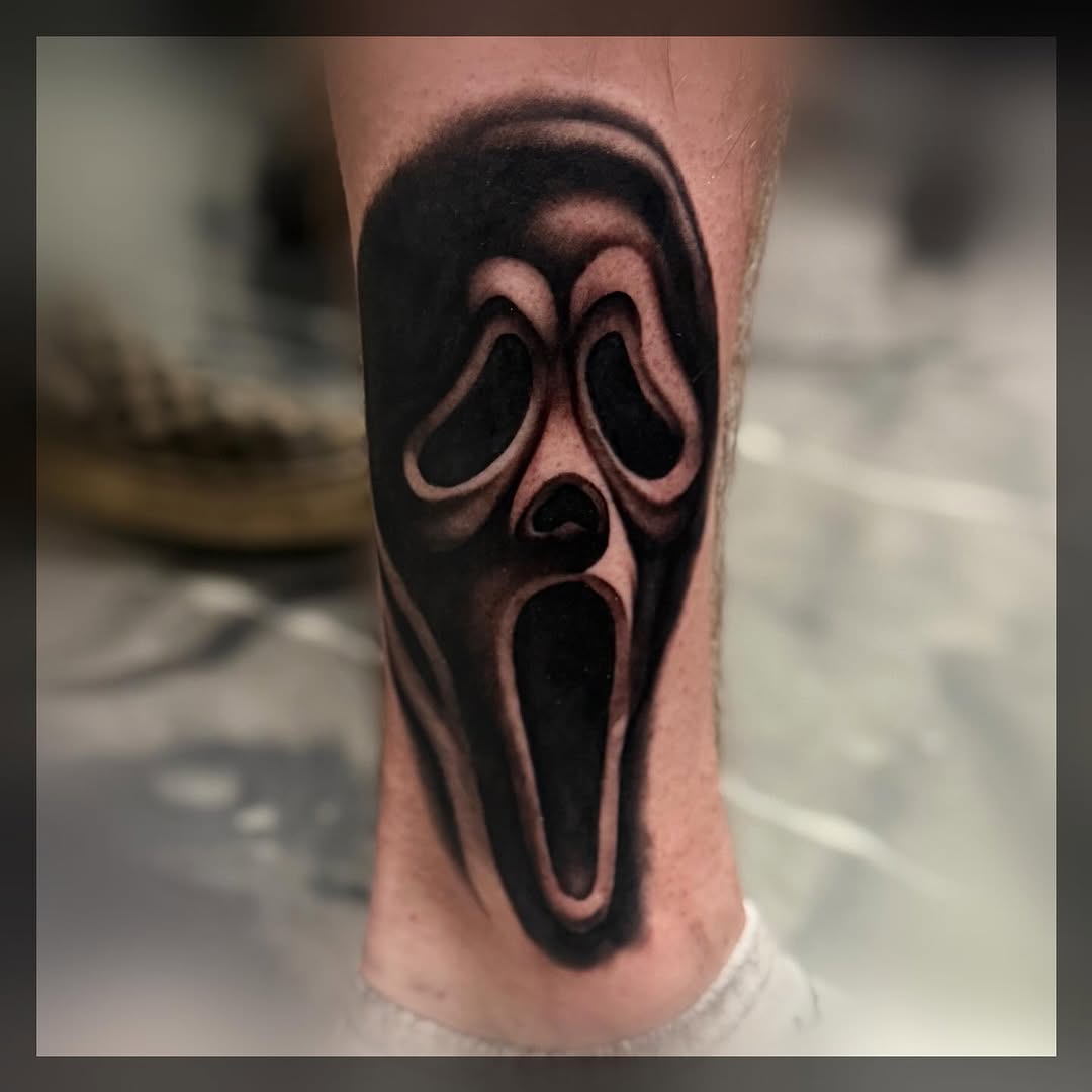 Tattoo by @damnros — realism, black_and_grey