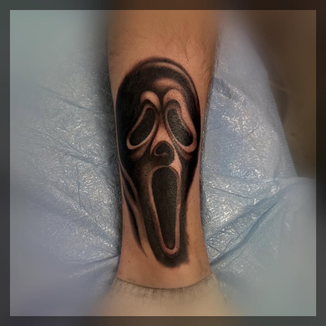Tattoo by @damnros — realism, black_and_grey
