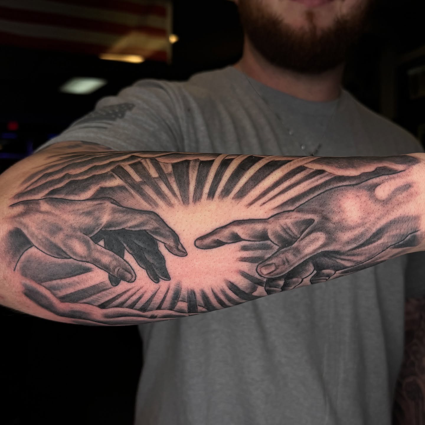 Tattoo by @lostshawntatz — black_and_grey, realism
