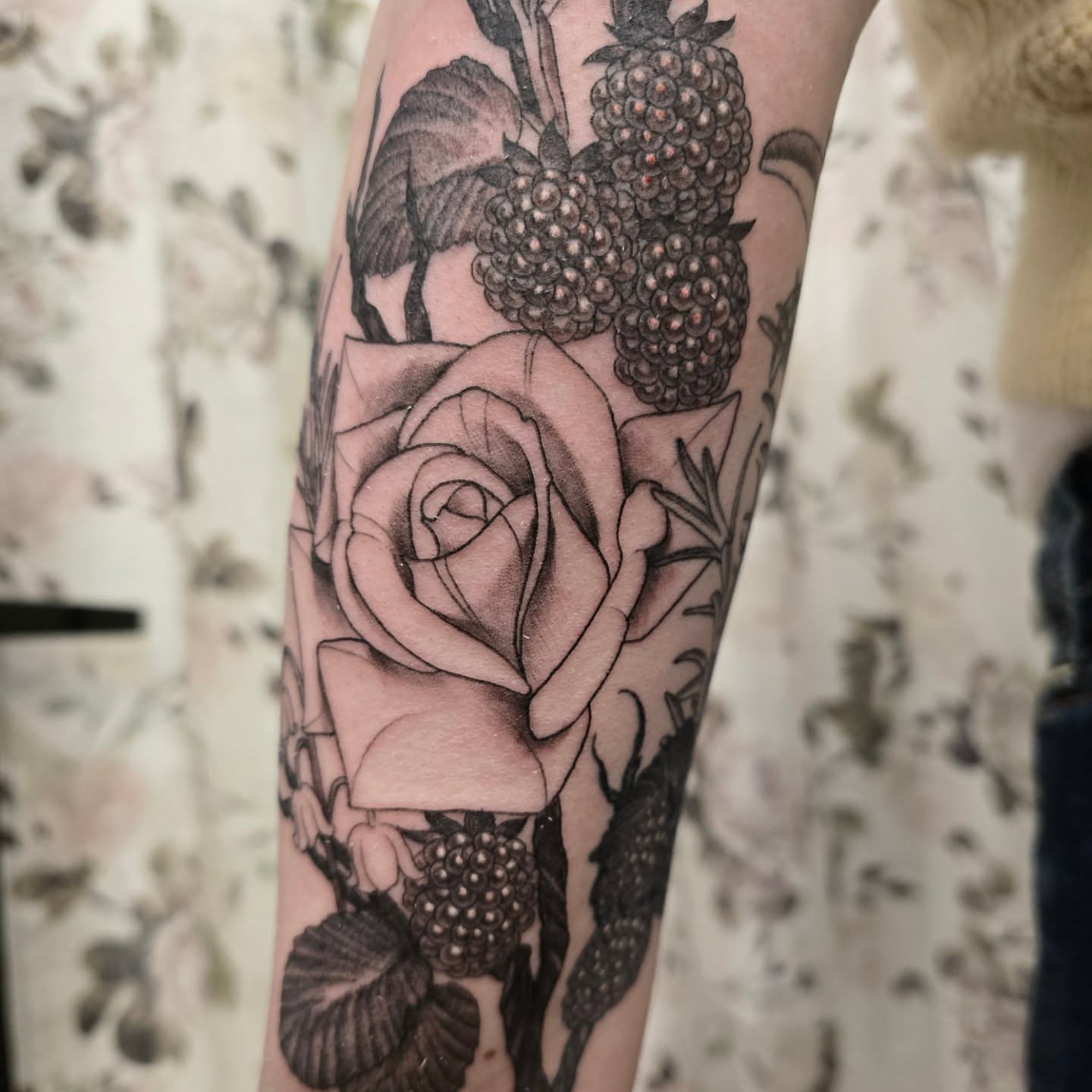 Tattoo by @taylornichole.tattoos — black_and_grey, realism