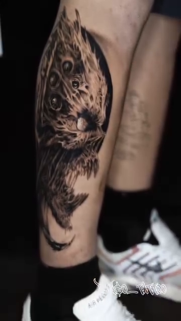 Tattoo by @pango_tattoo — dark_realism, black_and_grey