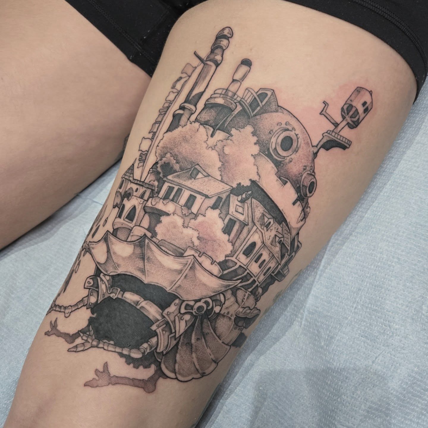 Tattoo by @savshimi — black_and_grey, realism