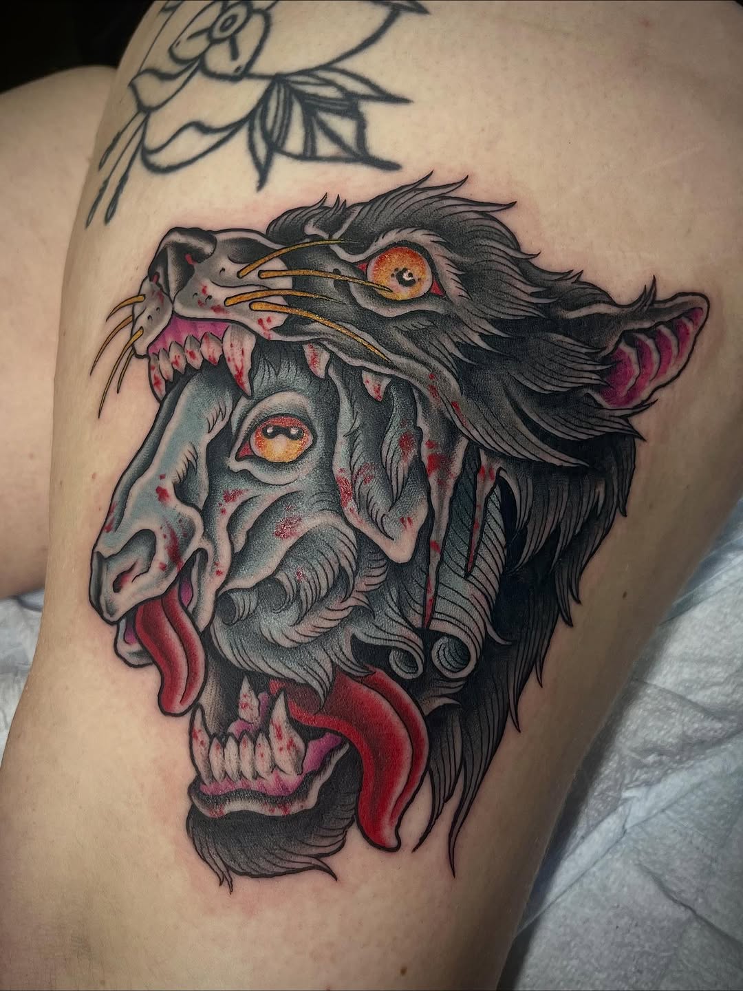 Tattoo by @tippetstattoos — neo_traditional, dark_realism