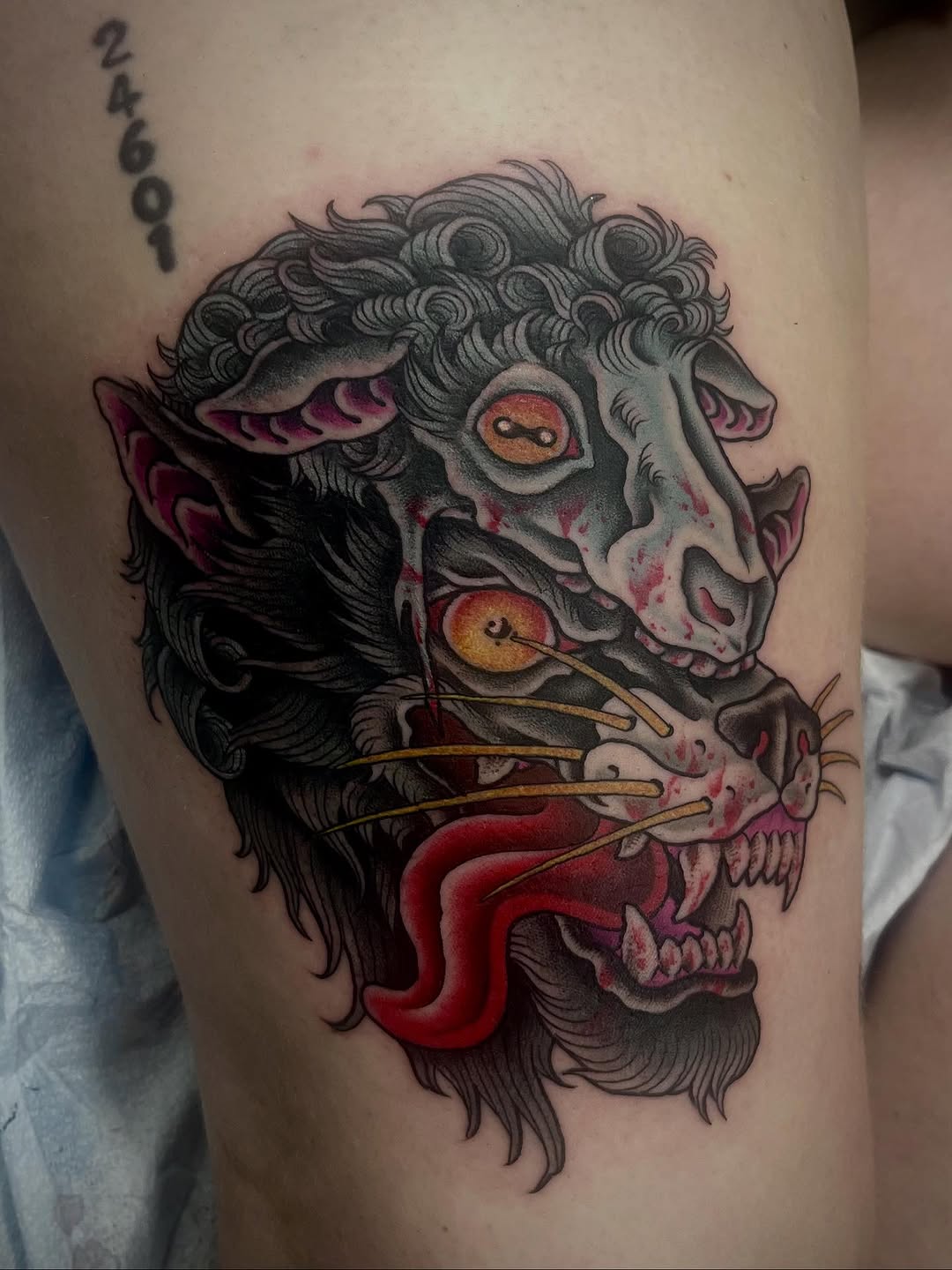 Tattoo by @tippetstattoos — neo_traditional, dark_realism