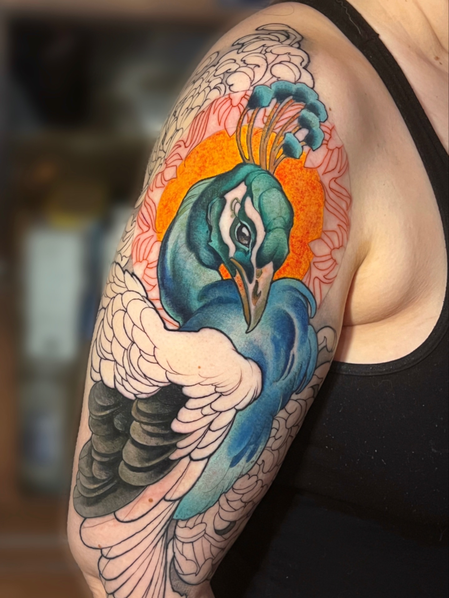 Tattoo by @authentictattoo — american_traditional, dotwork