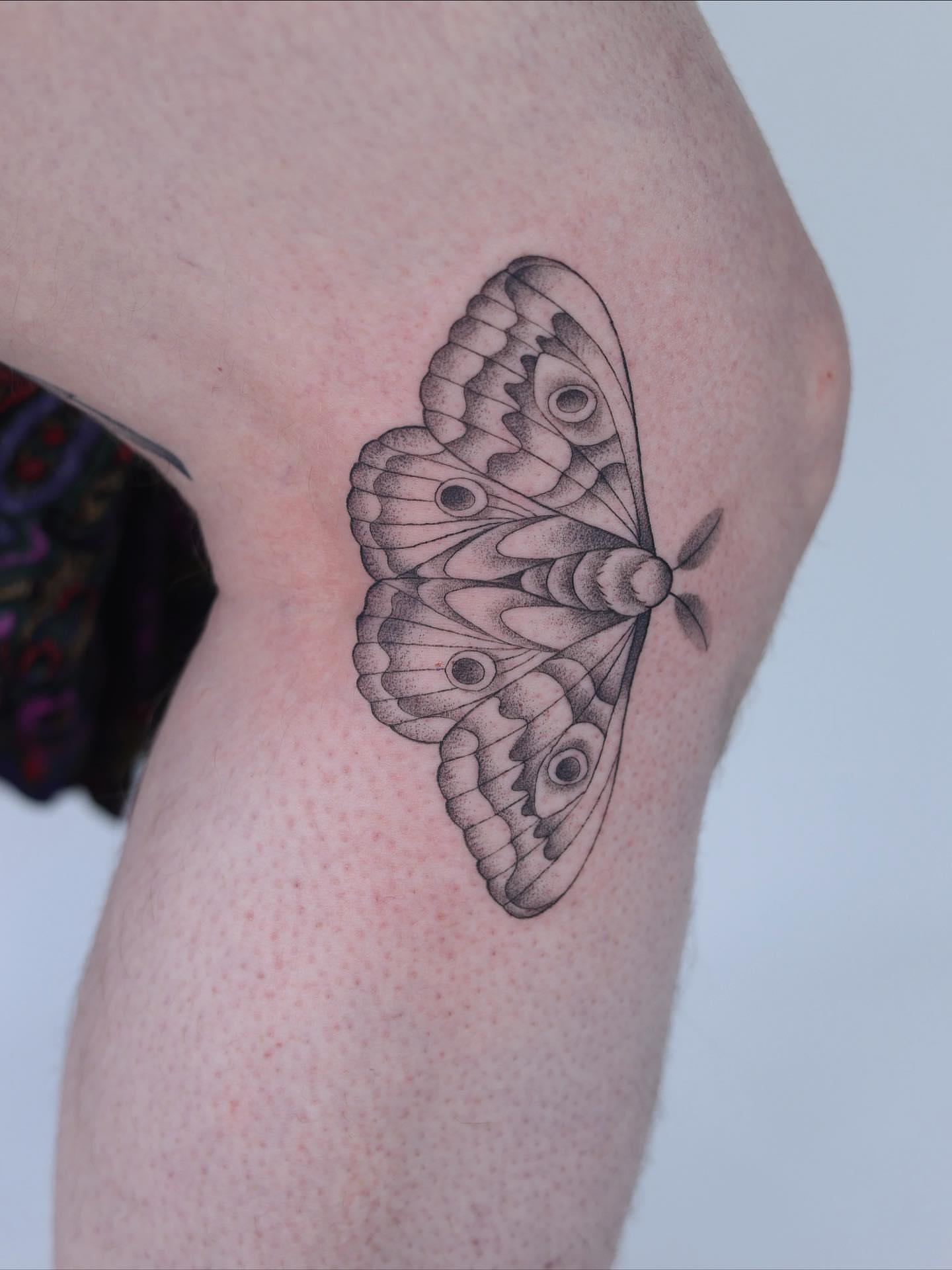 Tattoo by @emsky_ink — dotwork