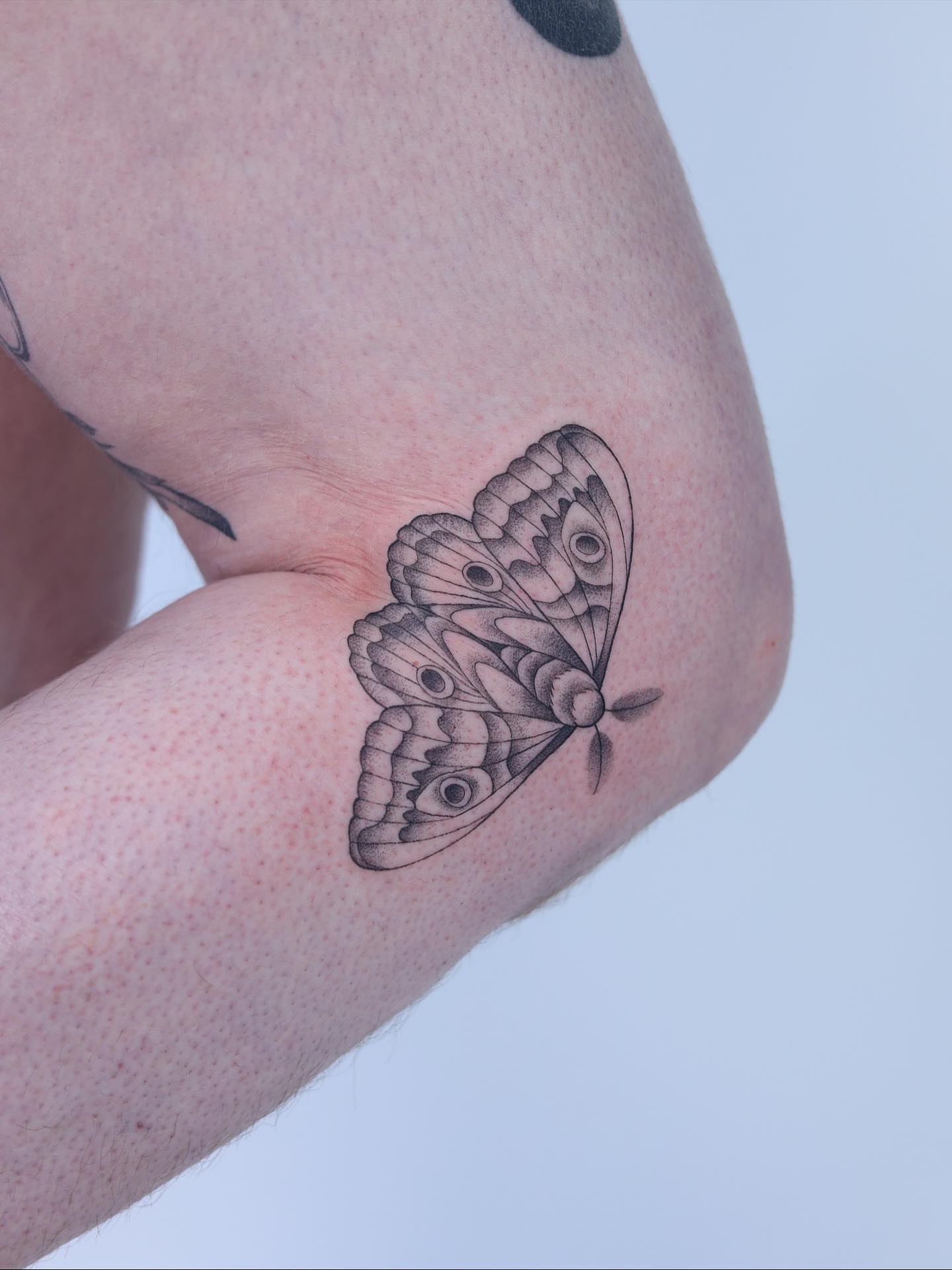 Tattoo by @emsky_ink — black_and_grey