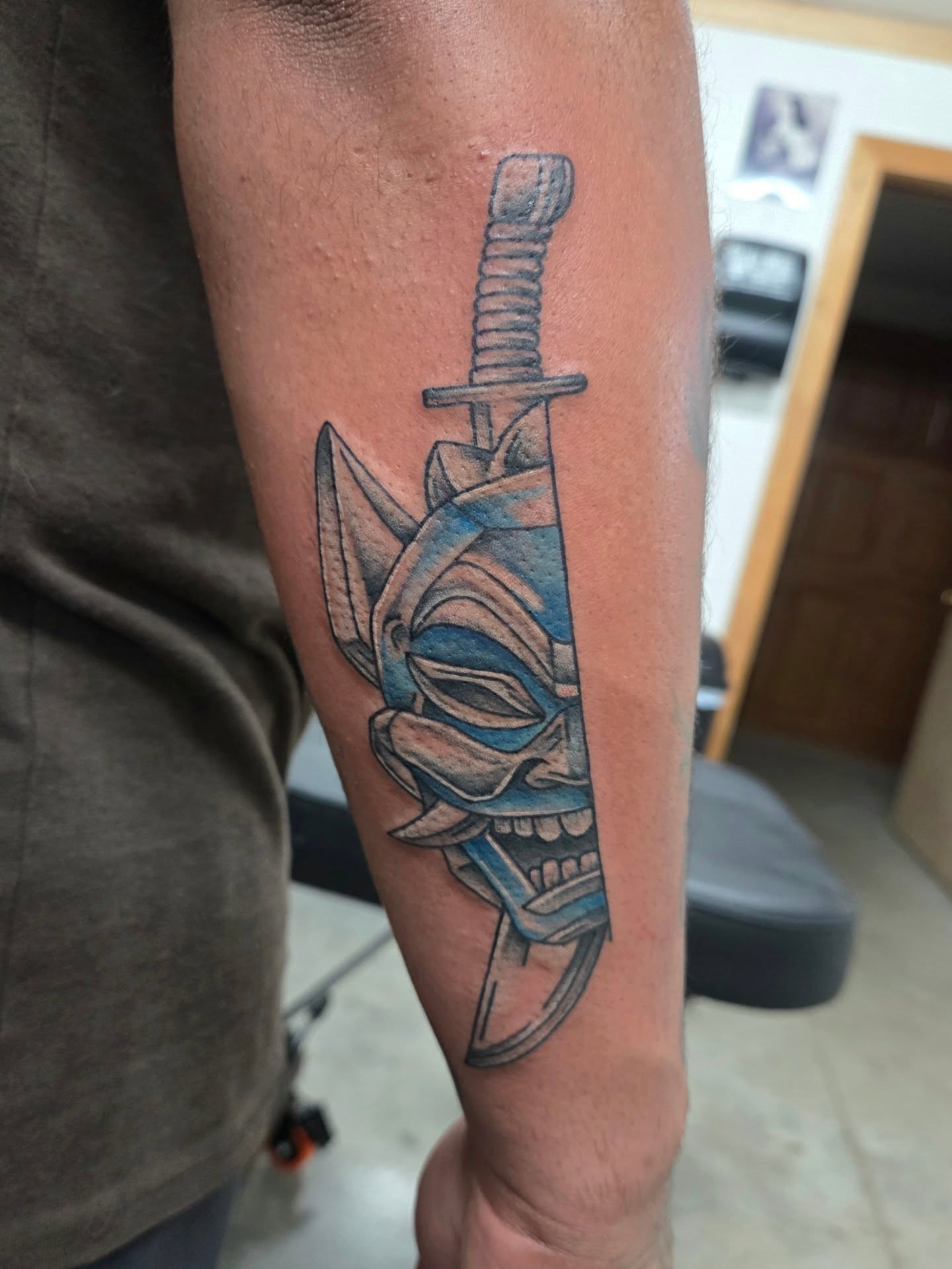 Tattoo by @tatshalverson — black_and_grey