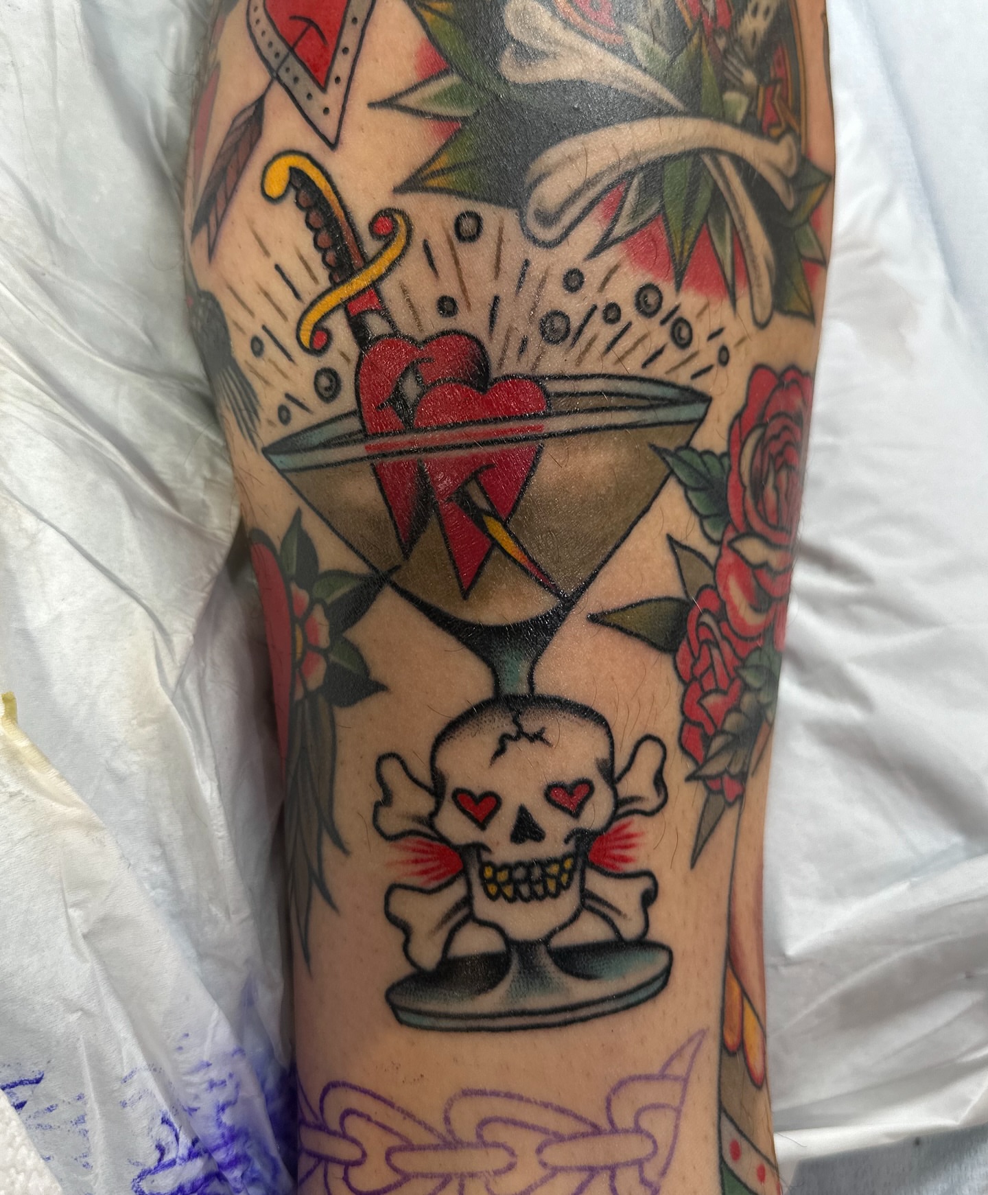 Tattoo by @stacyfevinger — american_traditional