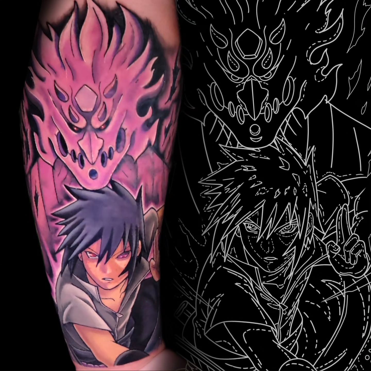 Tattoo by @levi_tattoos — anime
